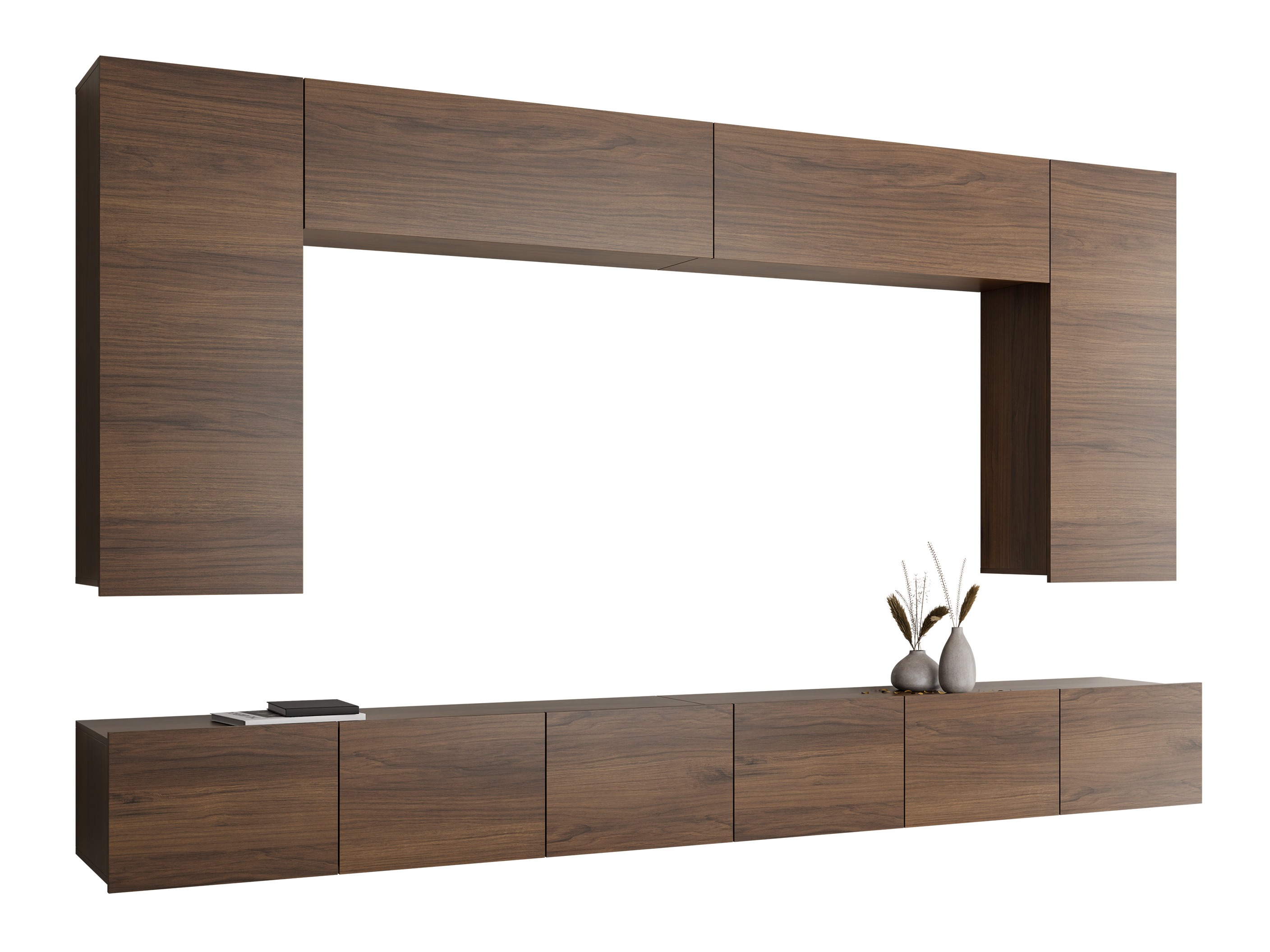 Conjunto de salón Remus XIII (Nogal)