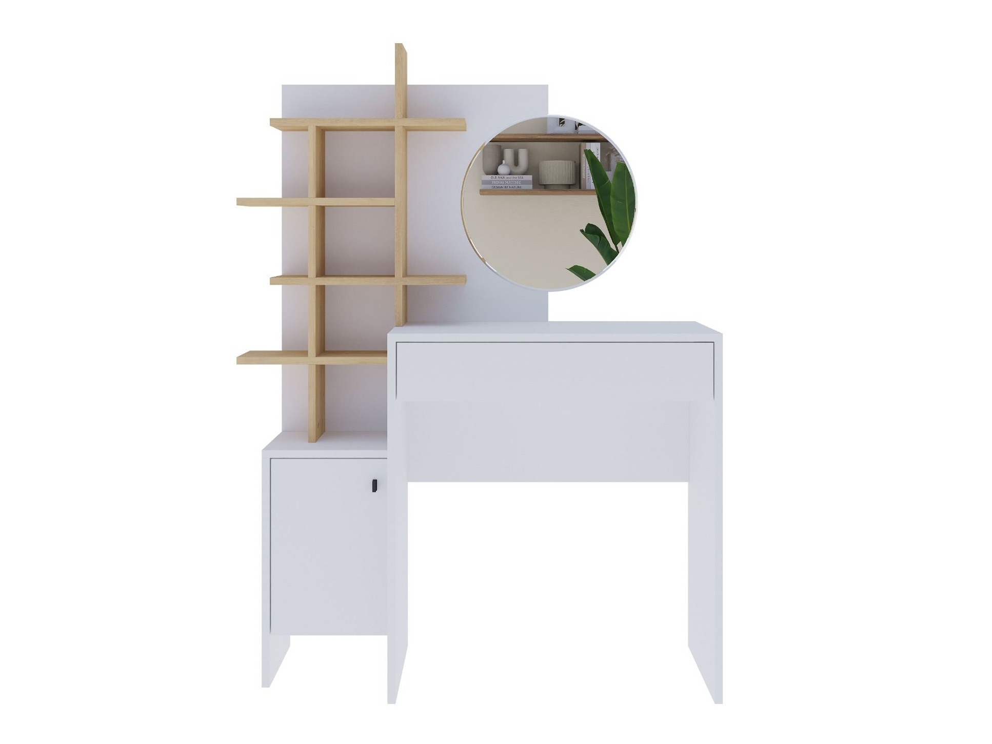 Tocador Kailua 220 (Blanco + Roble)