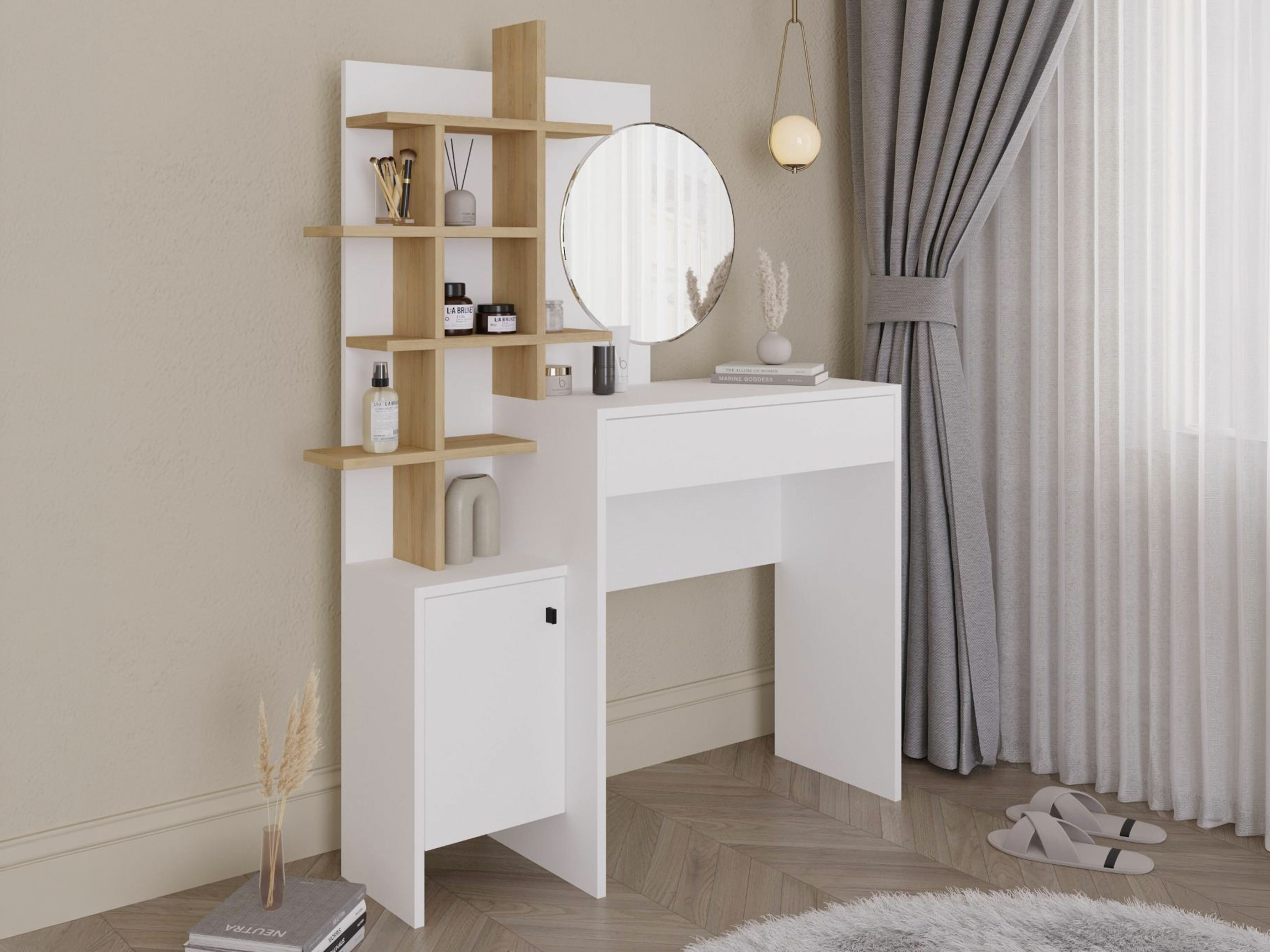 Tocador Kailua 220 (Blanco + Roble)