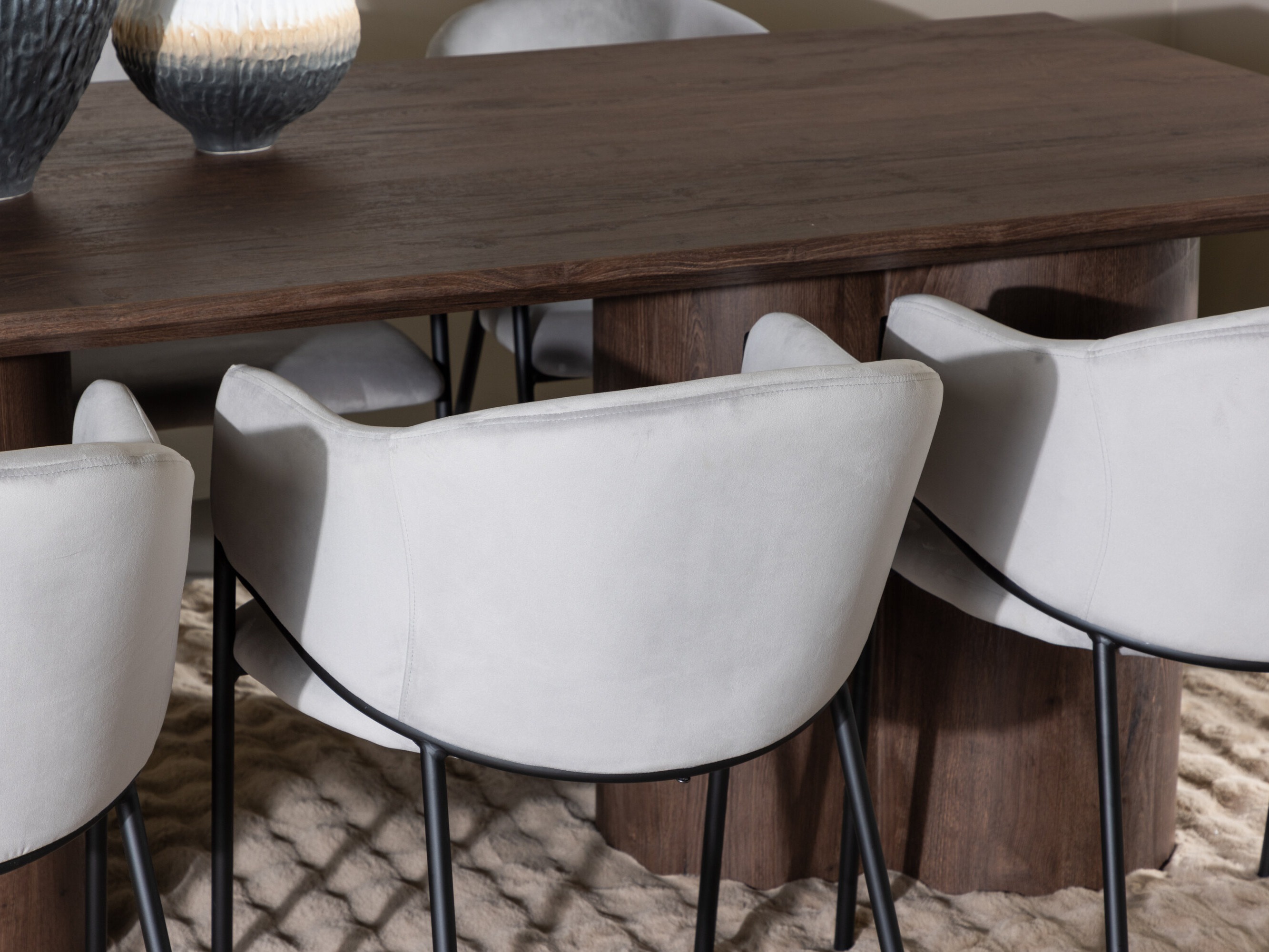 Conjunto de mesas y sillas para comedor Dallas 5158