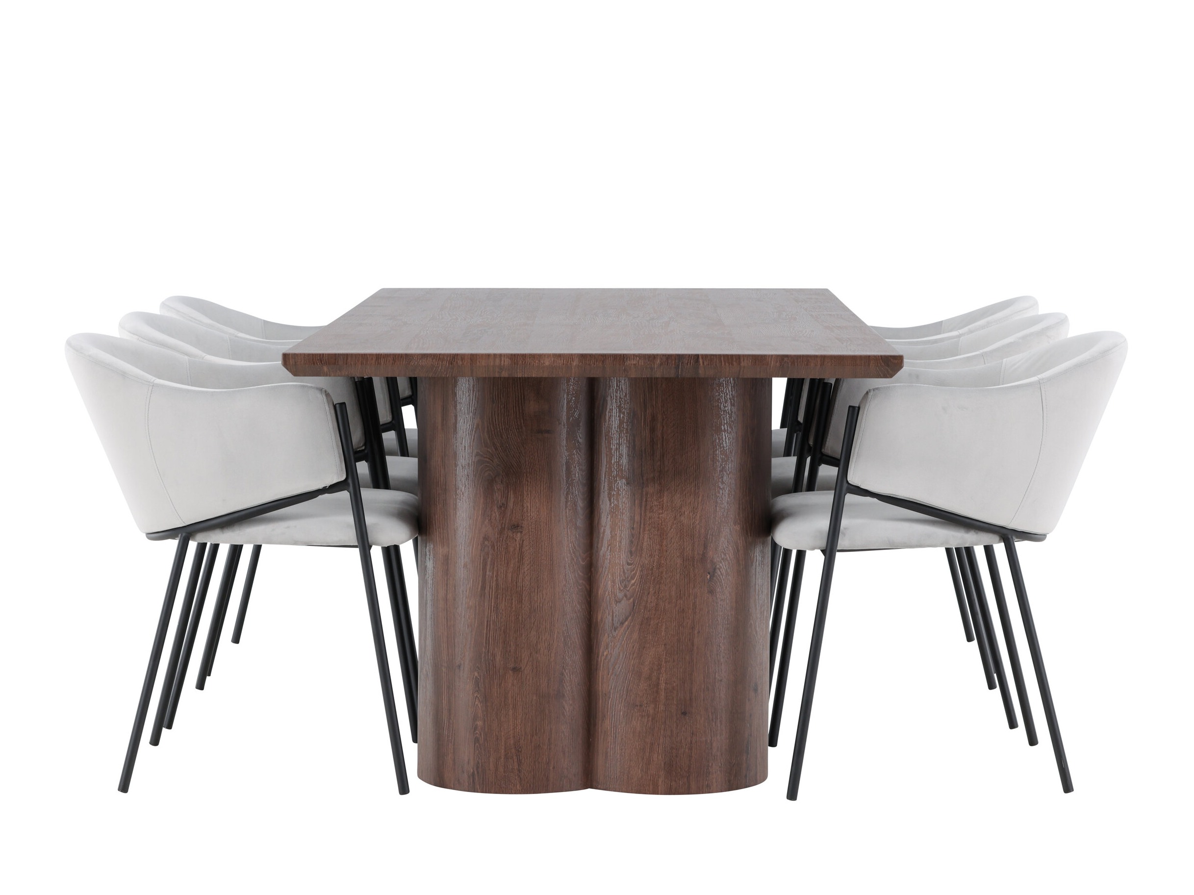 Conjunto de mesas y sillas para comedor Dallas 5158