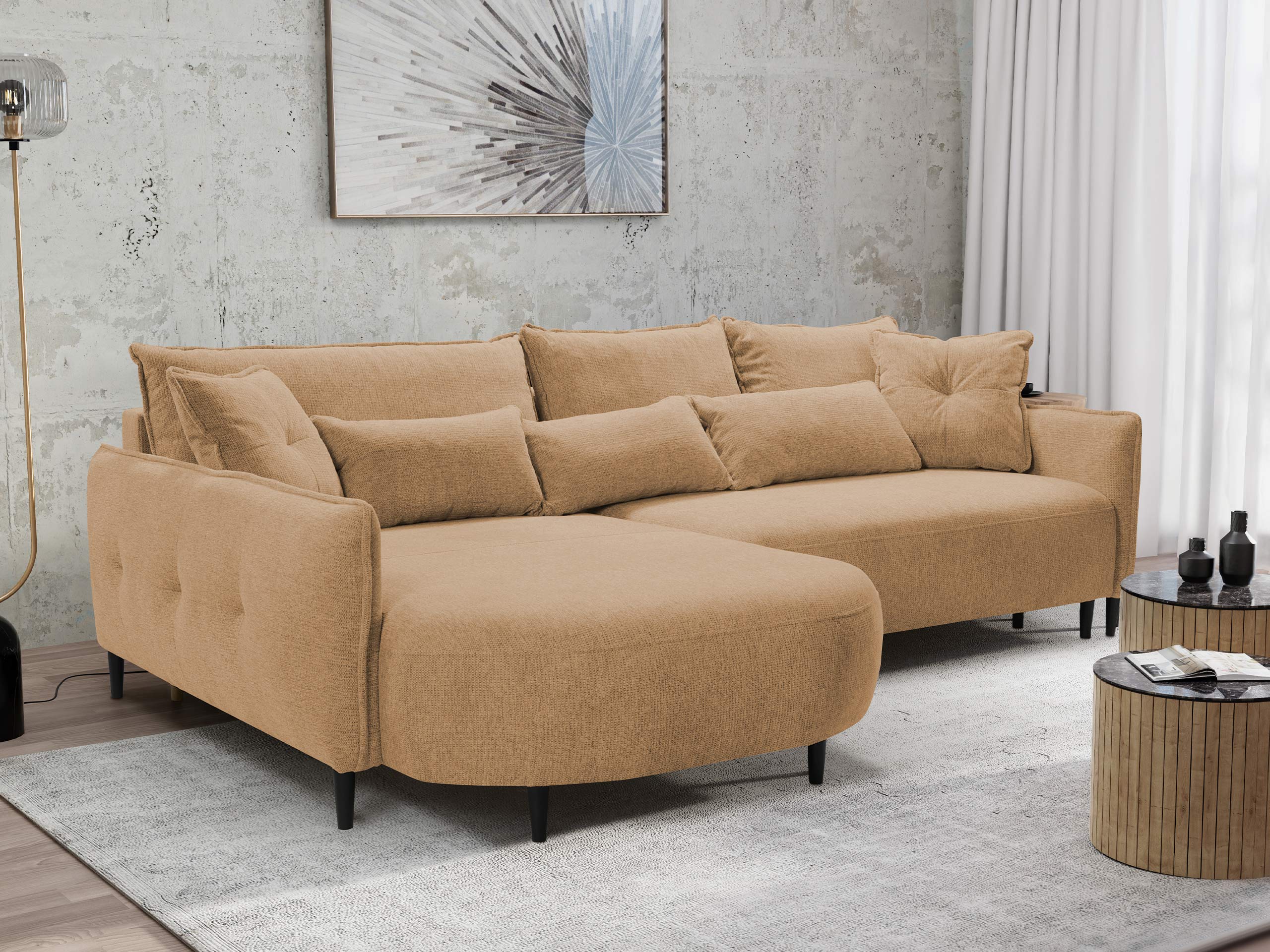 Sofá rinconero TrendyNest Prunal (Glow 07)