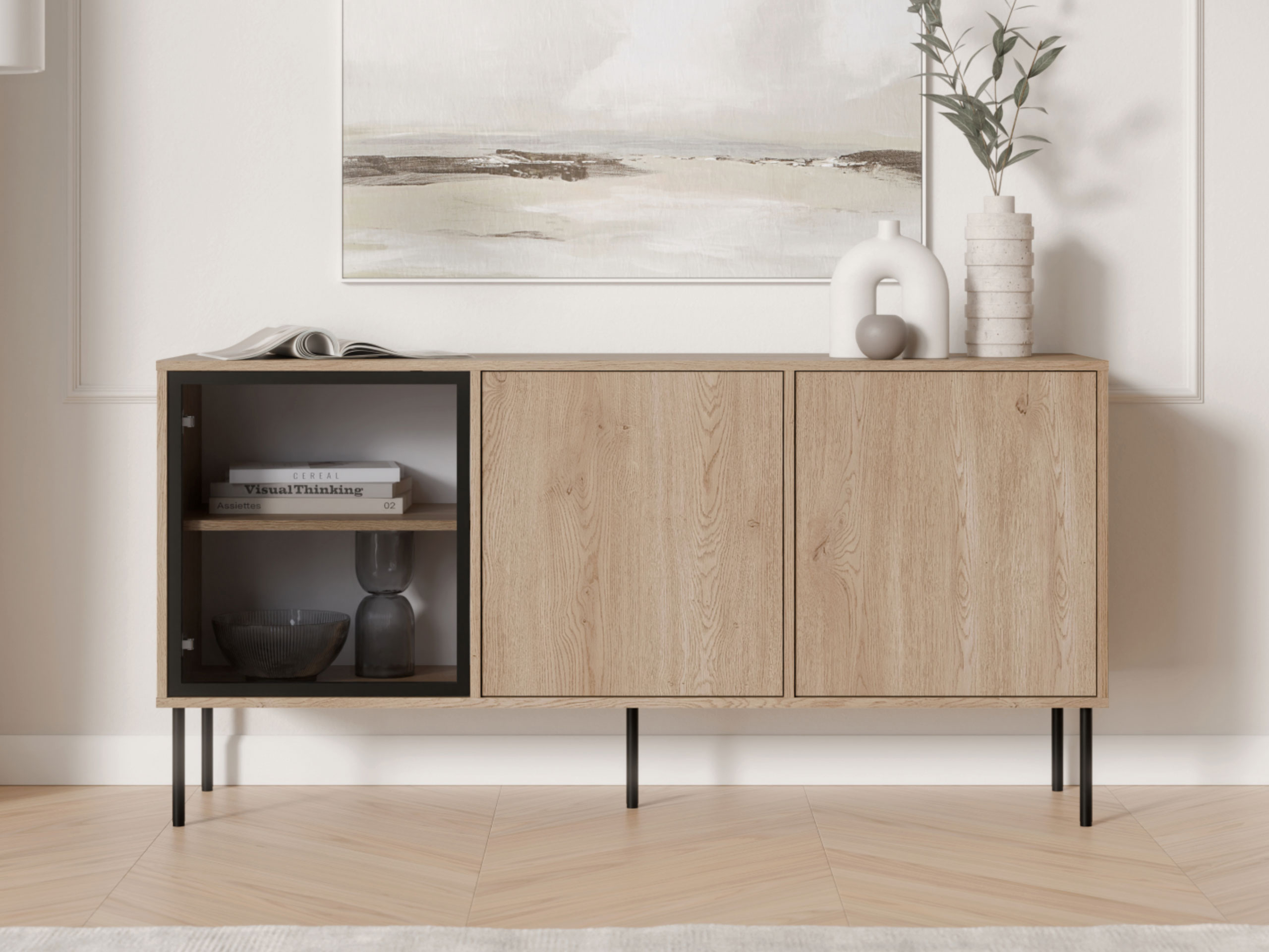 Aparador Merevai 101 (Roble)