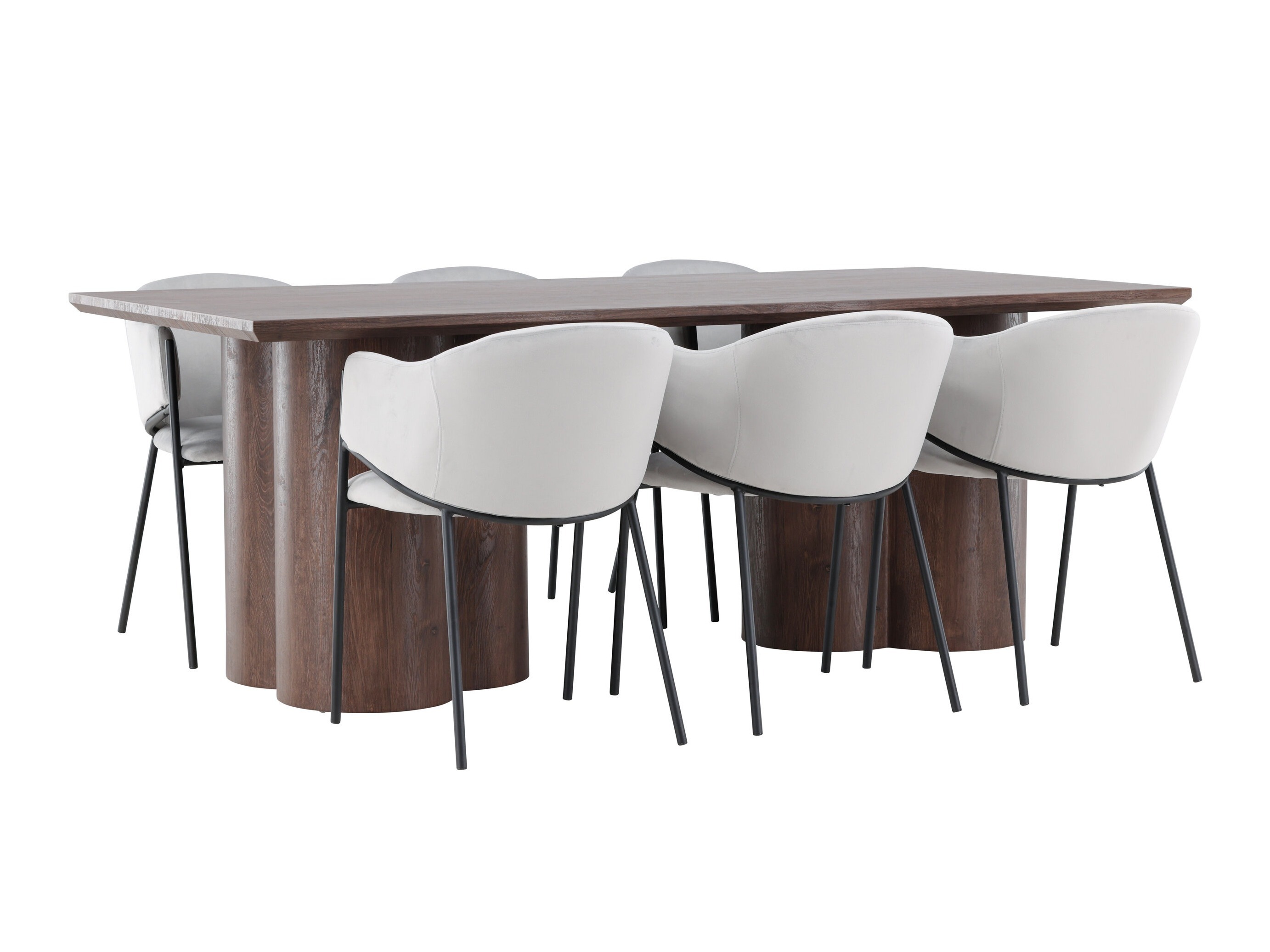 Conjunto de mesas y sillas para comedor Dallas 5158