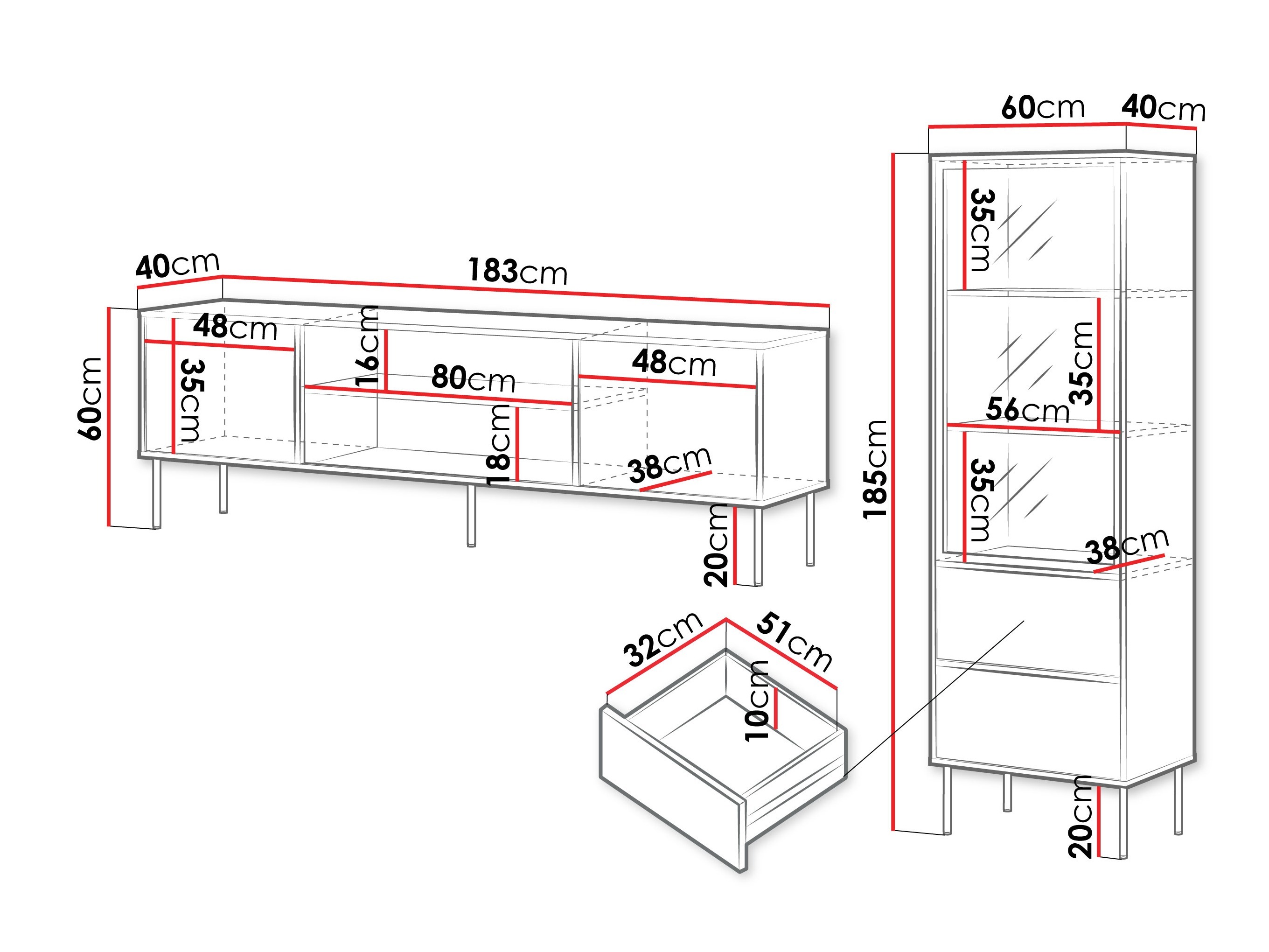 Conjunto de salón Merevai 107 (Cachemira)