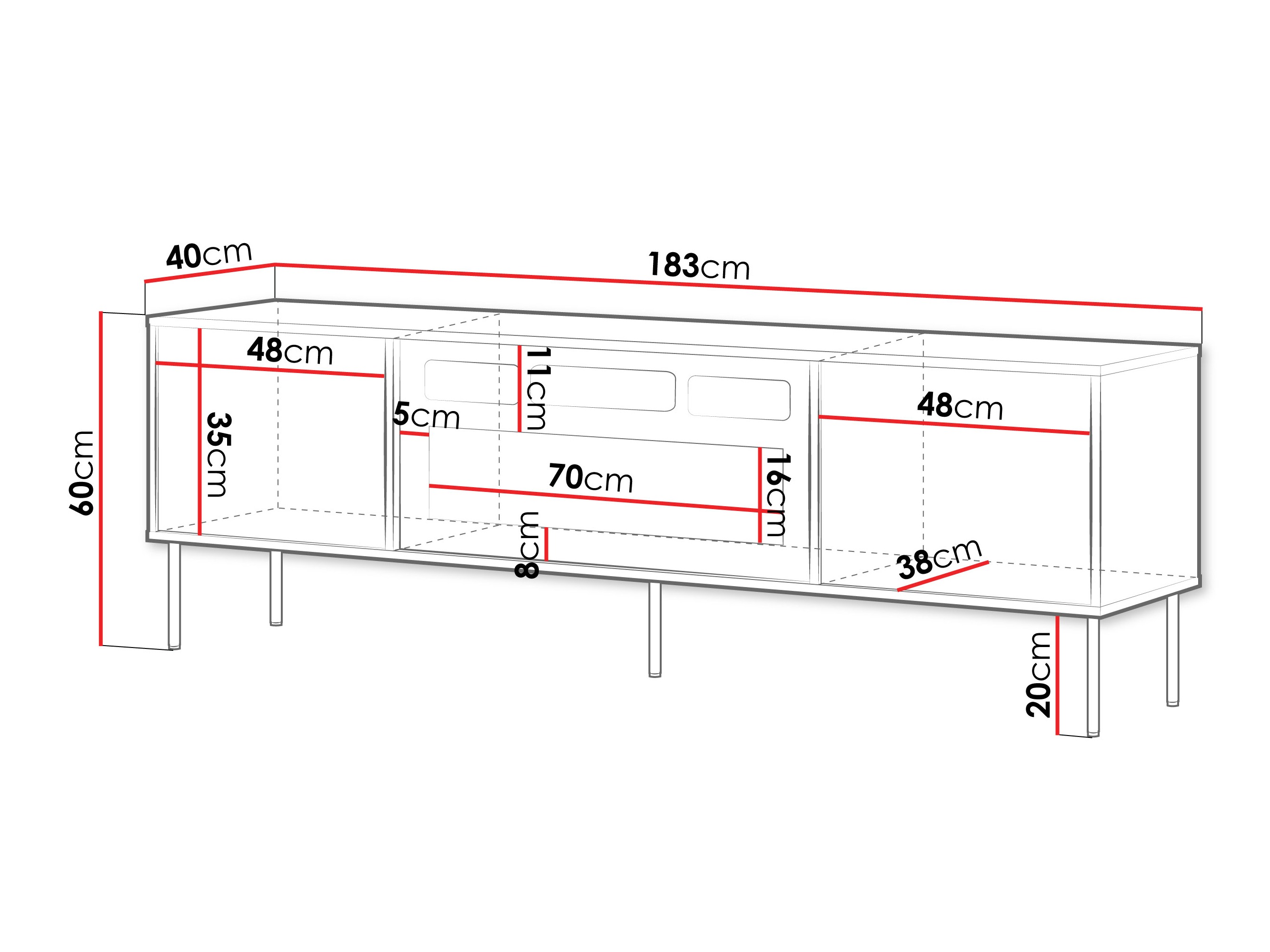 Estantería Merevai 106 (Cachemira)