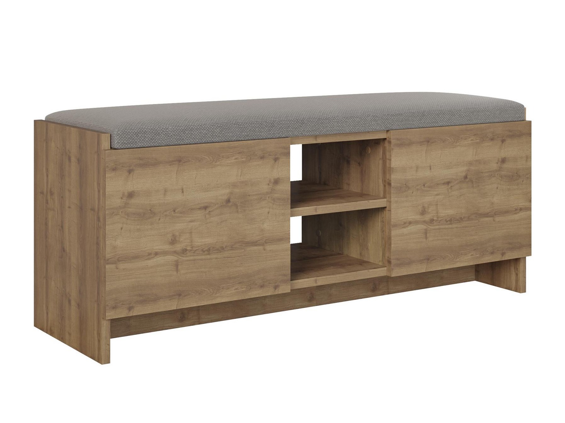 Estante para zapatos Kailua 1047 (Roble oscuro)