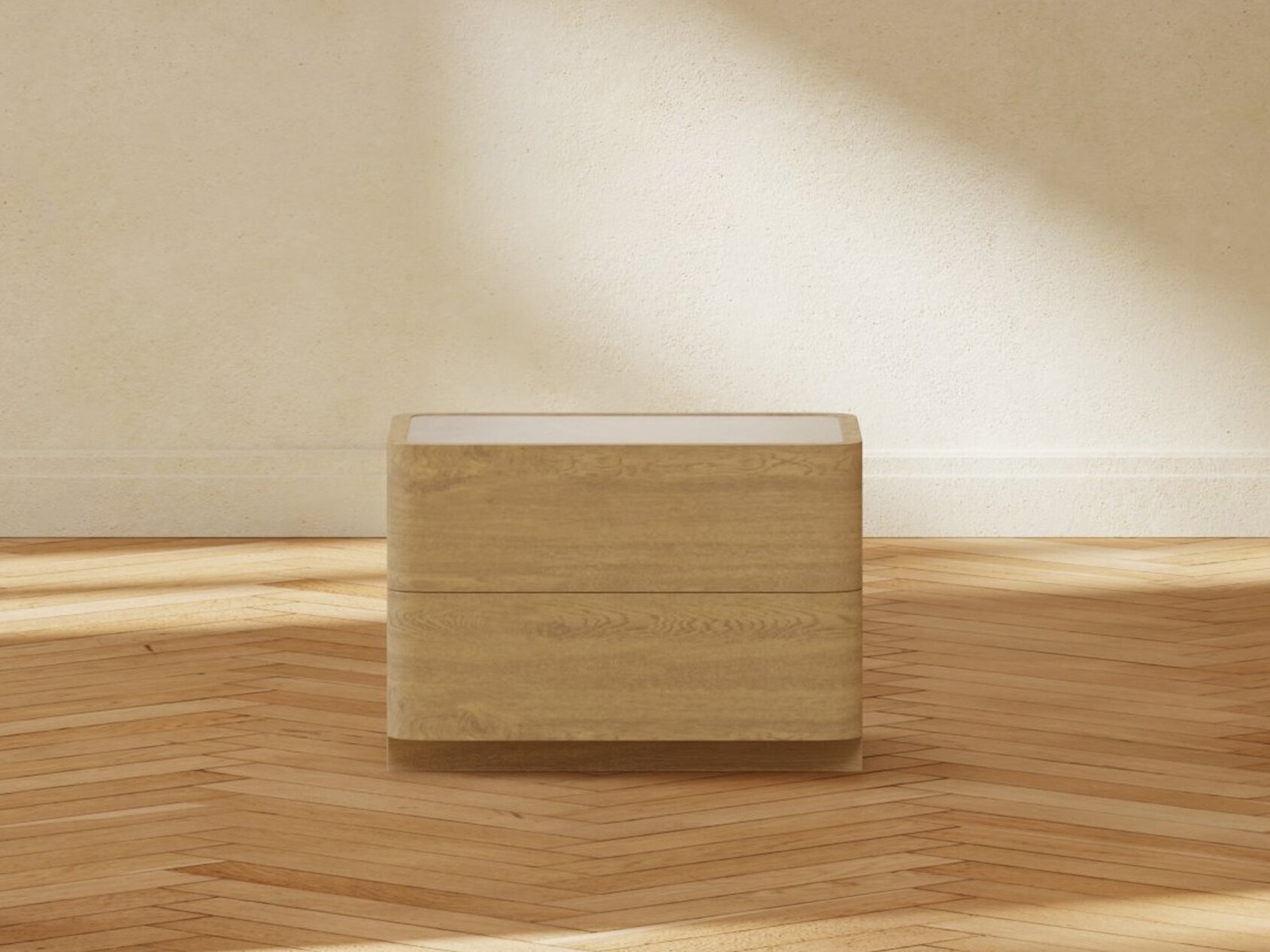 Mesilla de noche Dallas 5197 (Luminoso madera)