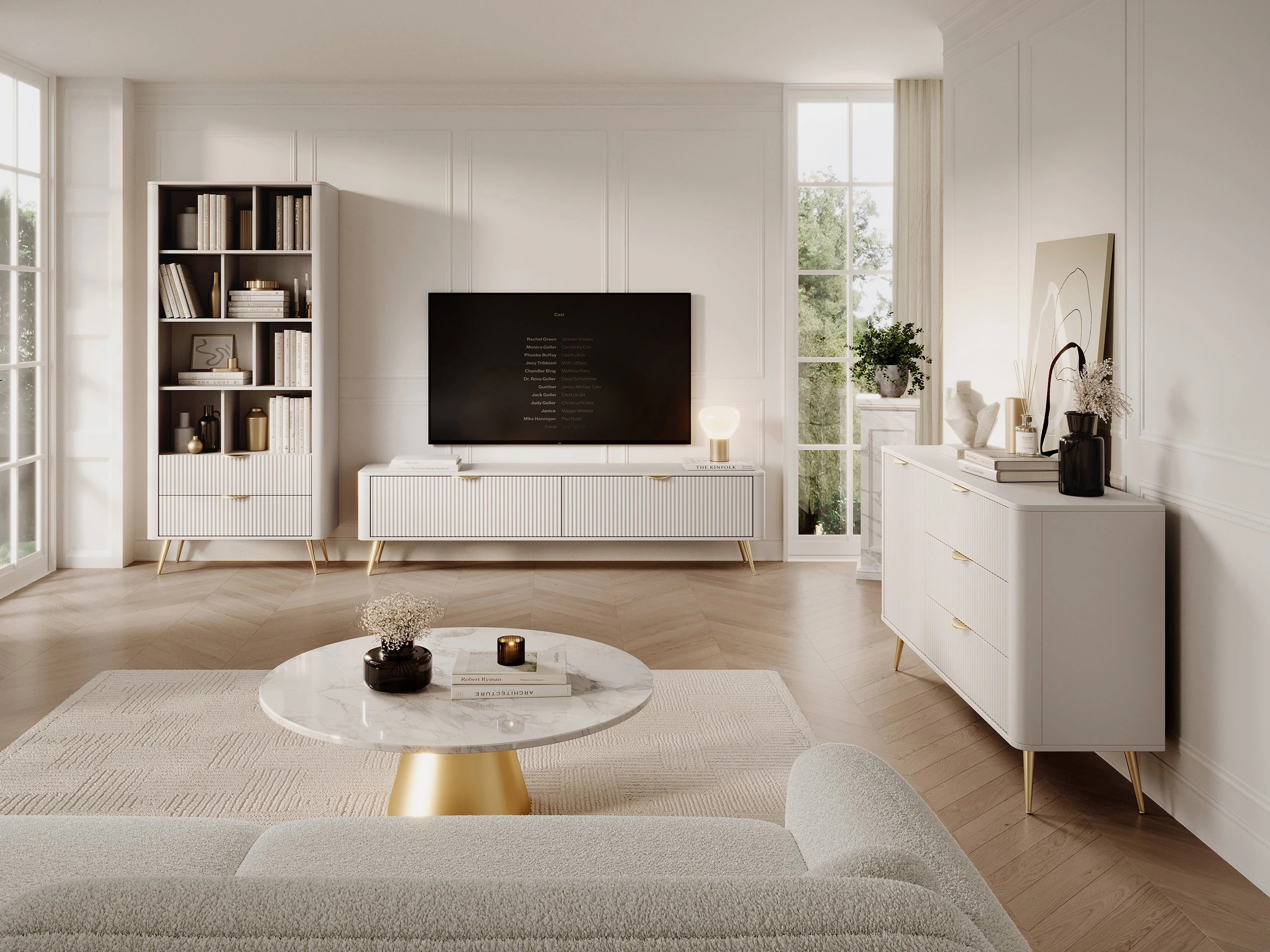 Conjunto de salón Lectum I (Beige)