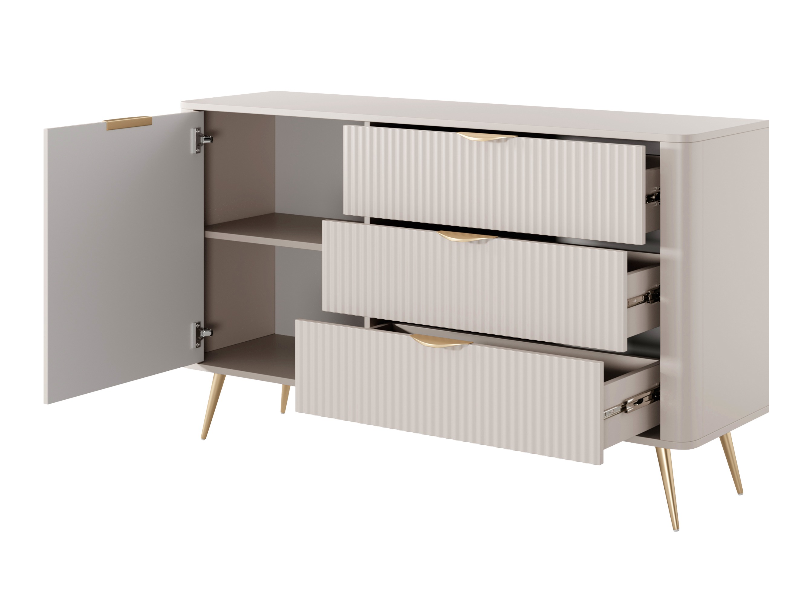 Conjunto de salón Lectum I (Beige)