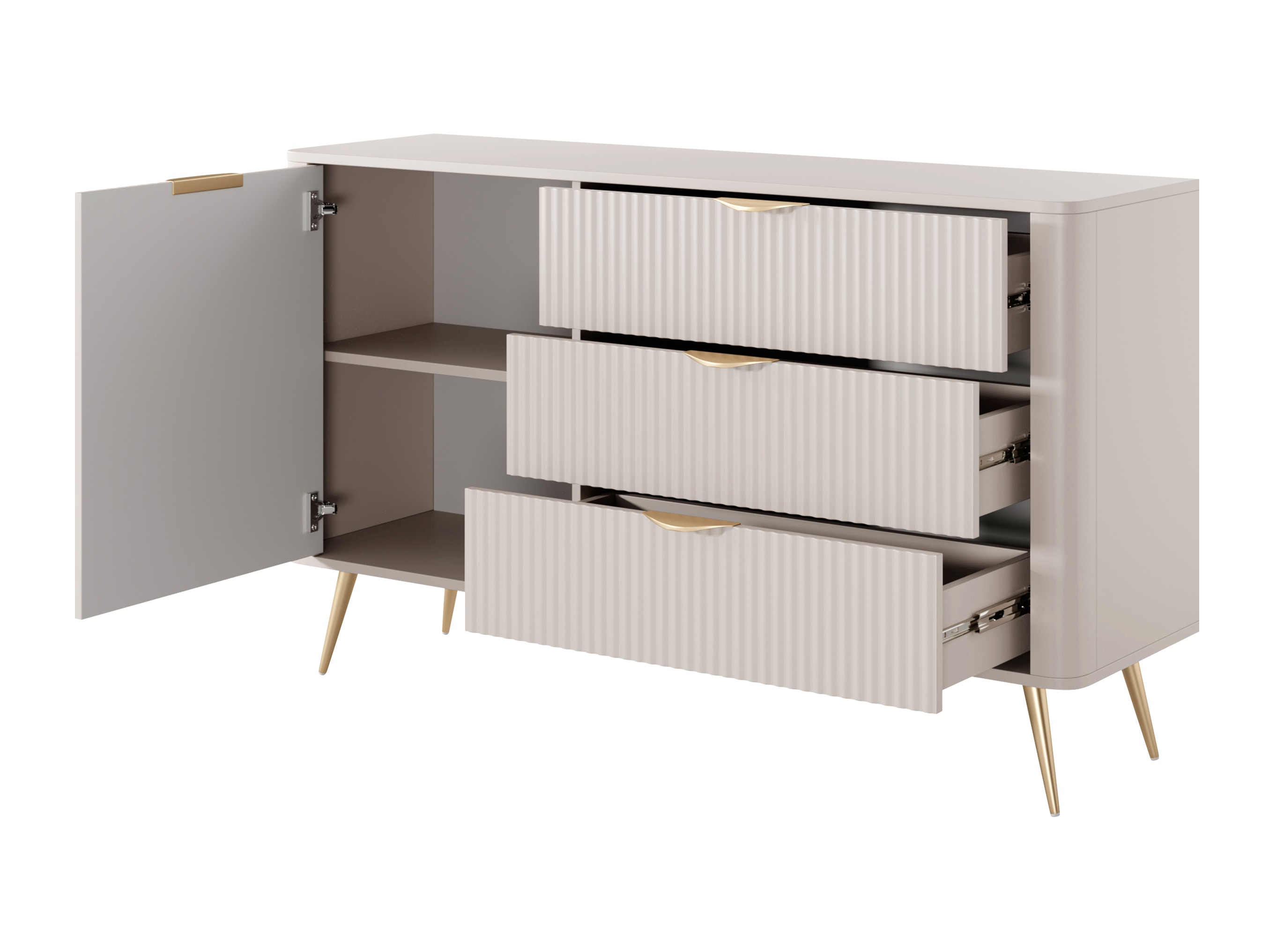 Conjunto de salón Lectum I (Blanco)