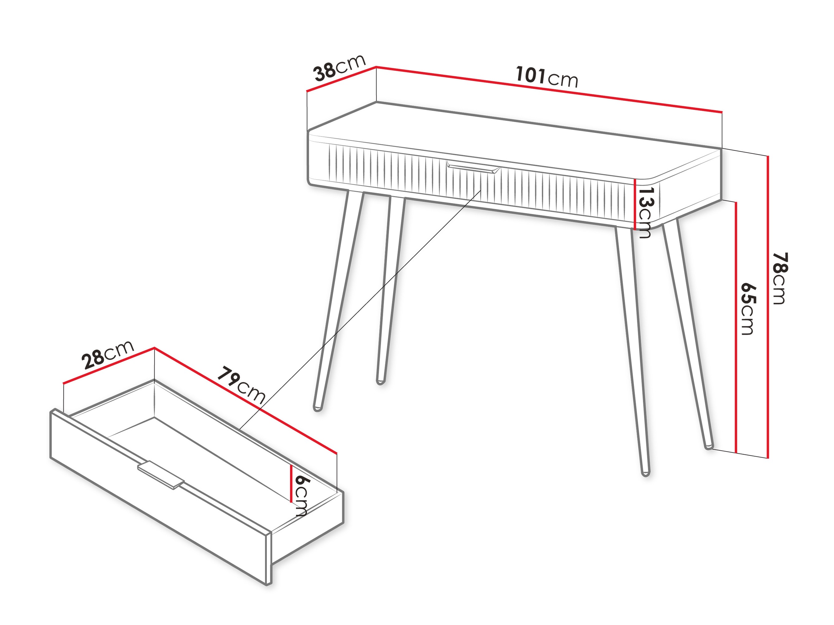 Consola Lectum (Beige)