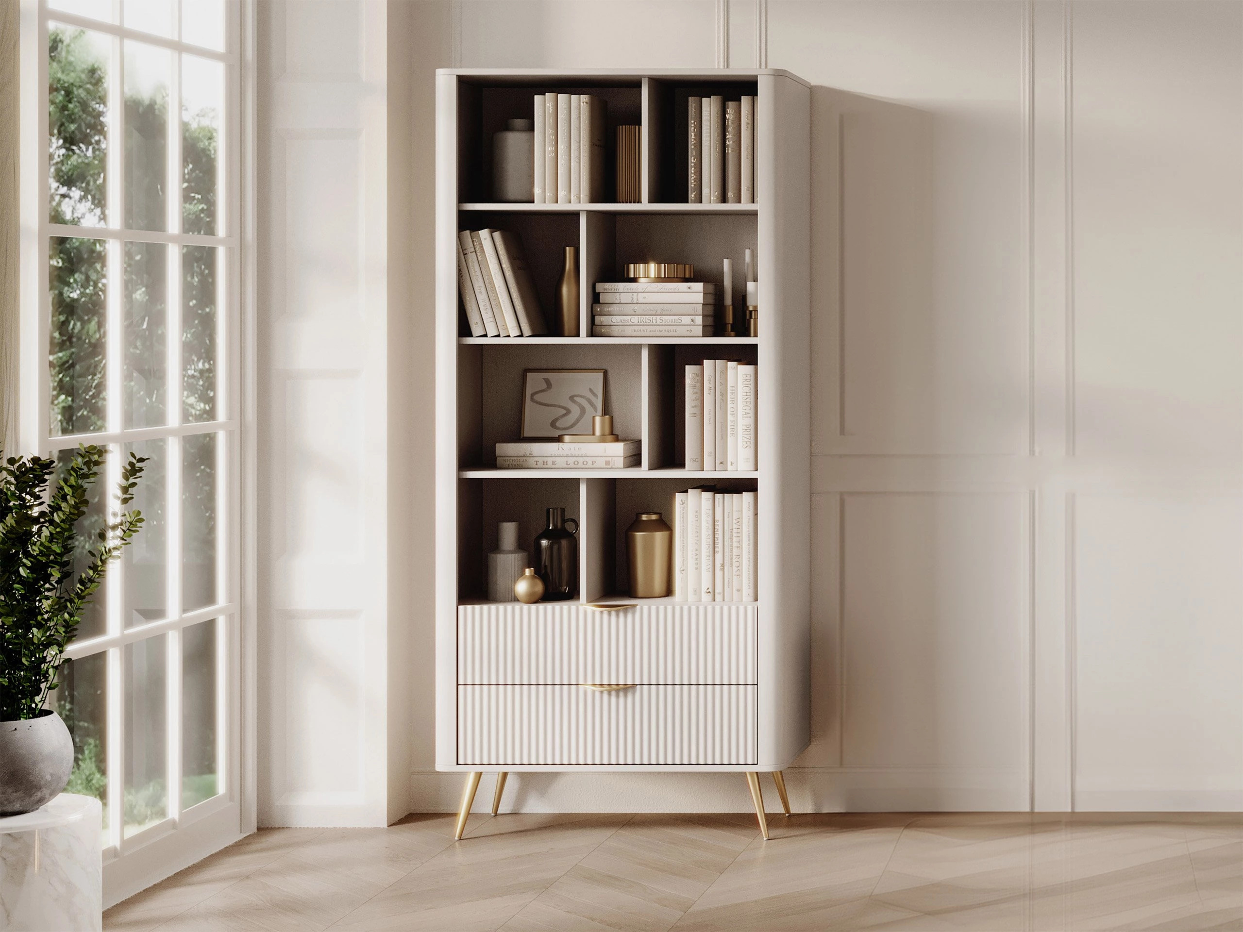 Estantería Lectum (Beige)