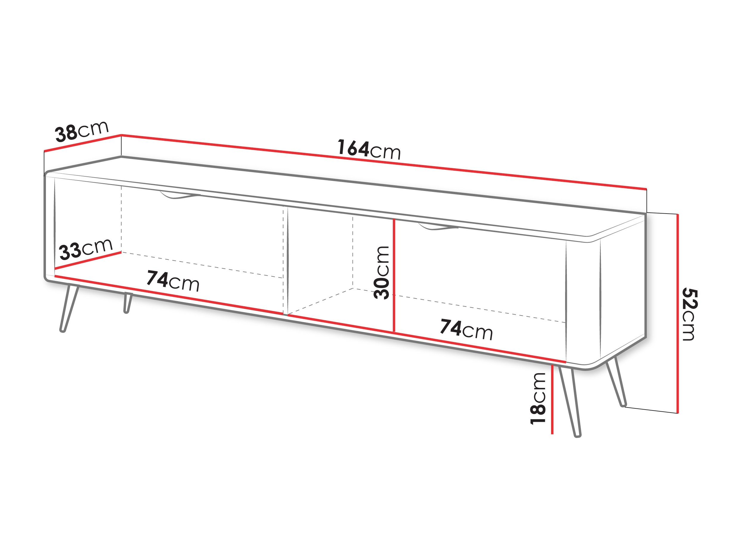 Mueble TV Ioca (Beige)