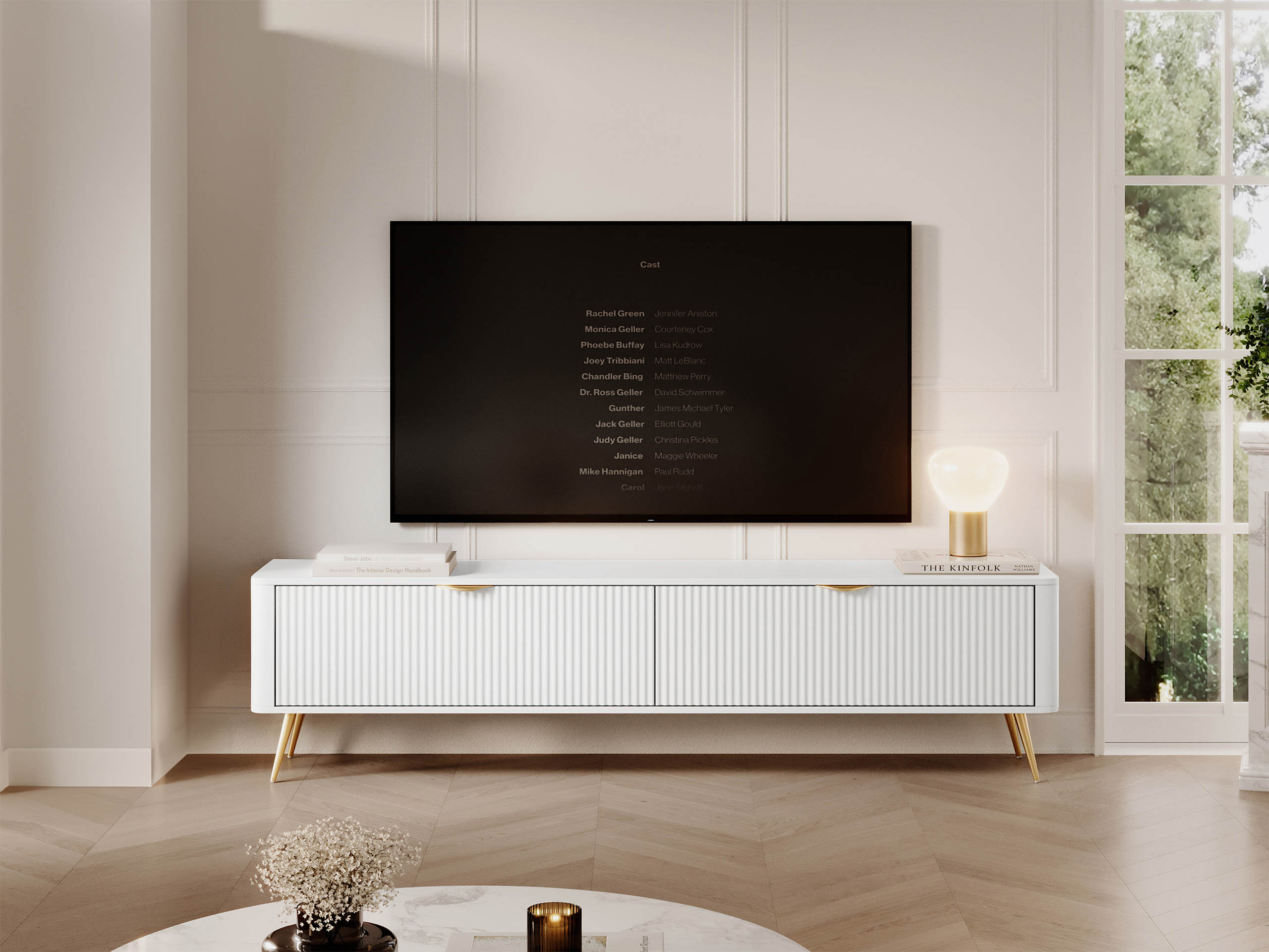 Mueble TV Versoe 105 (Blanco)