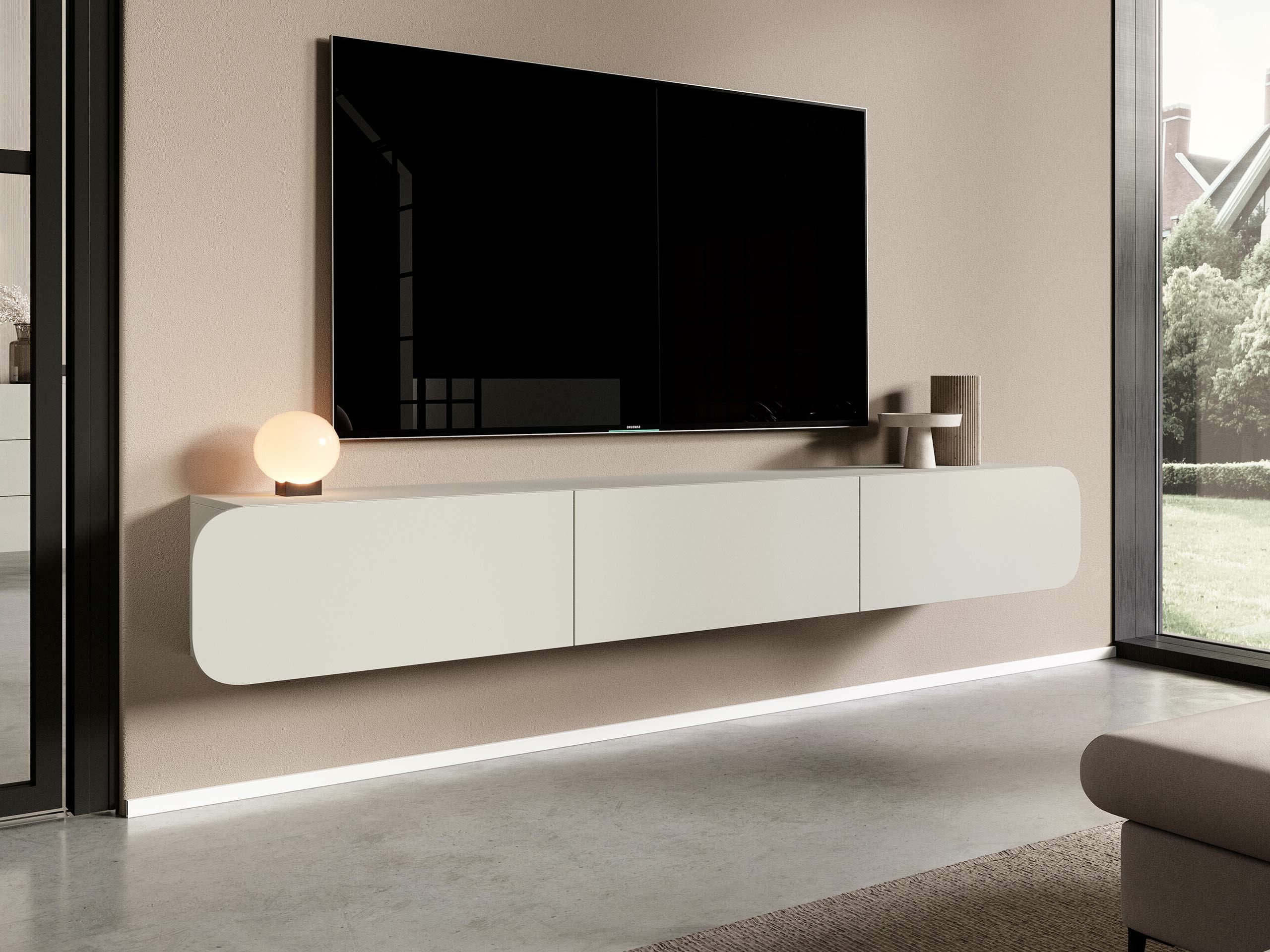 Mueble TV SP6636 con embalaje dañado