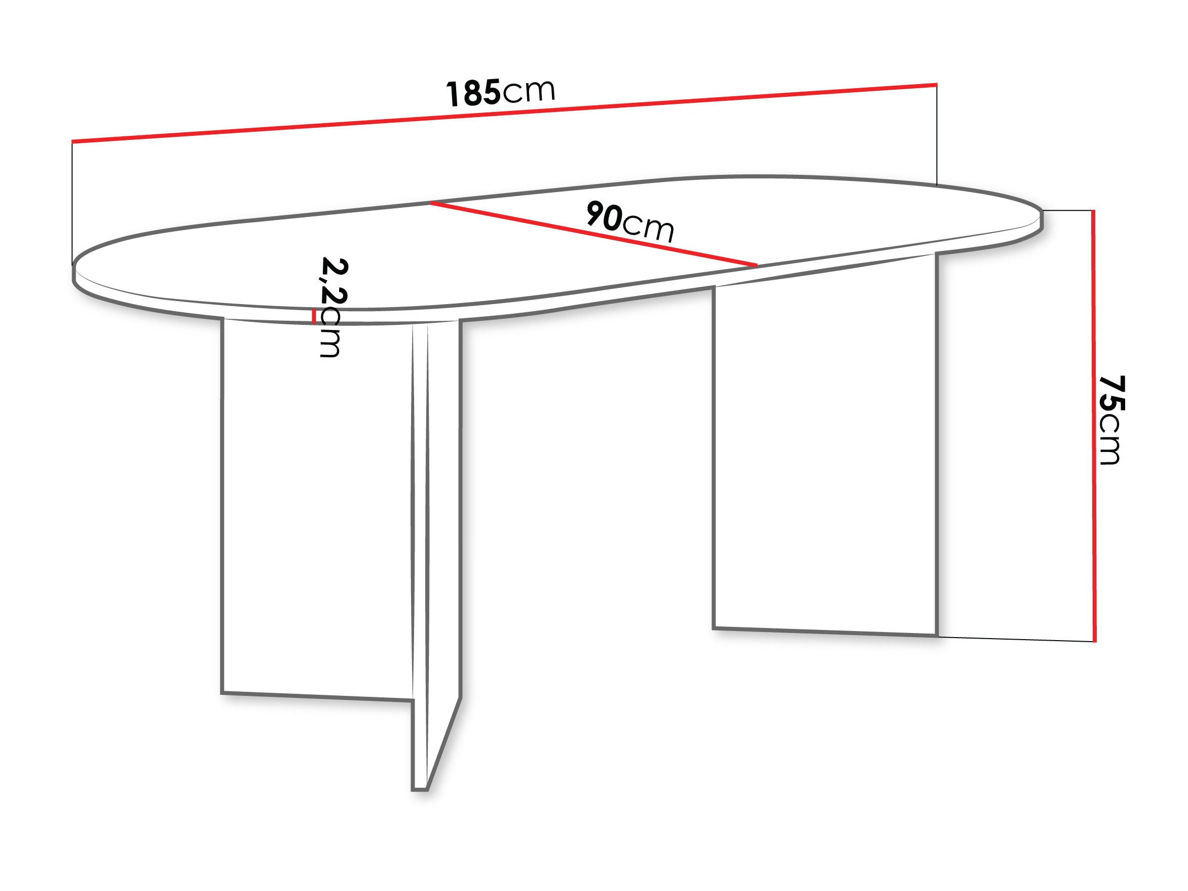 Mesa Comfivo 508 (Nogal)