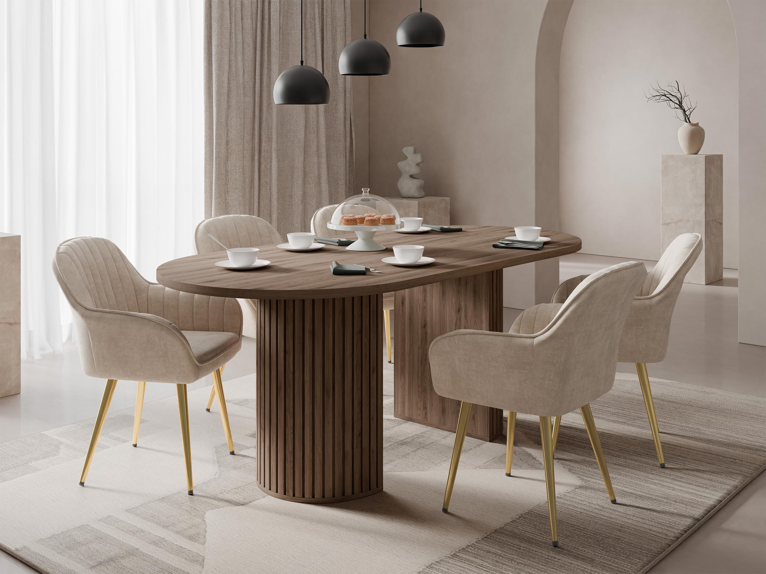 Mesa Comfivo Ulma (Nogal)