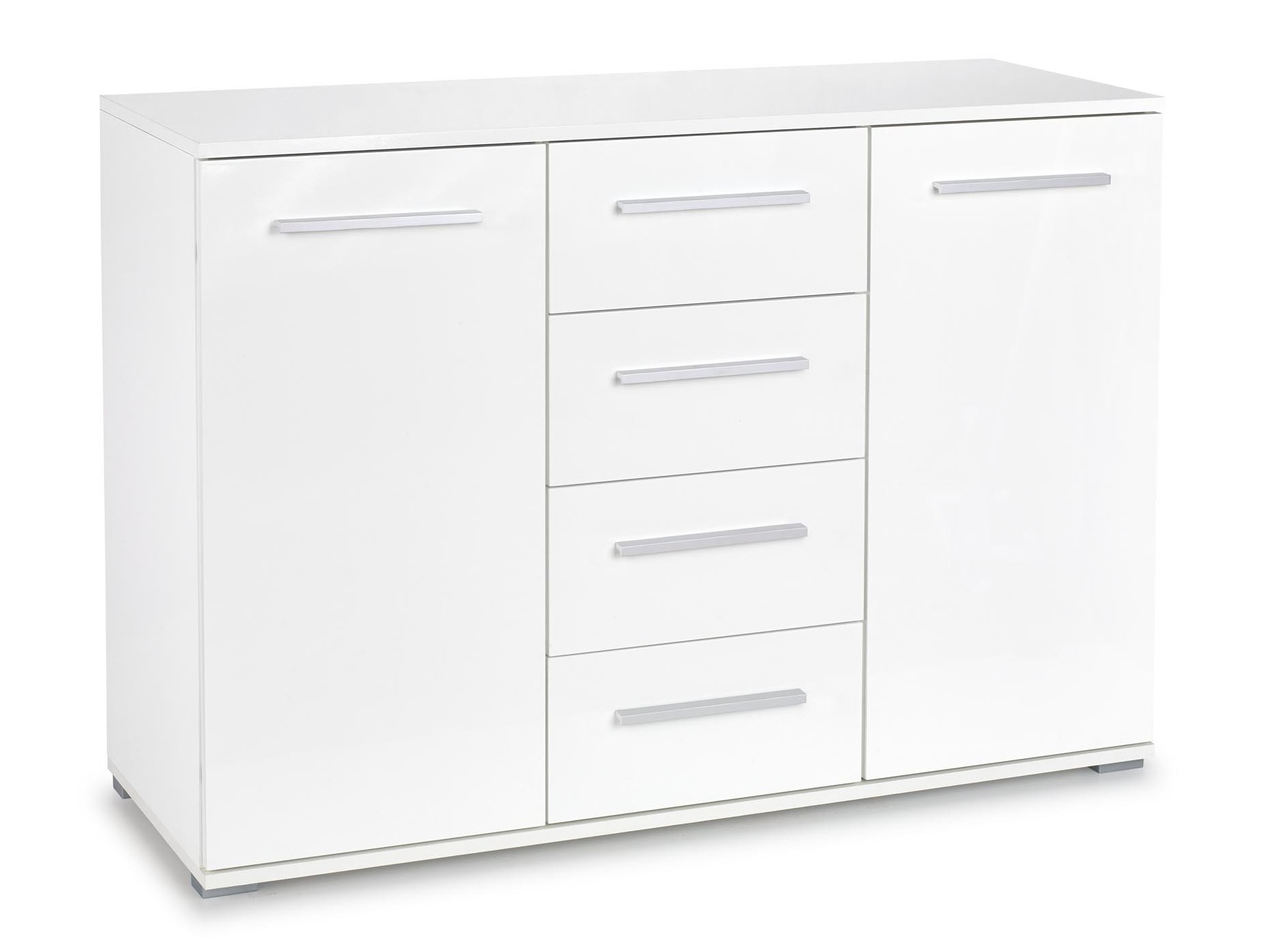 Cómoda Cirveso 103 (Blanco + Blanco brillante)