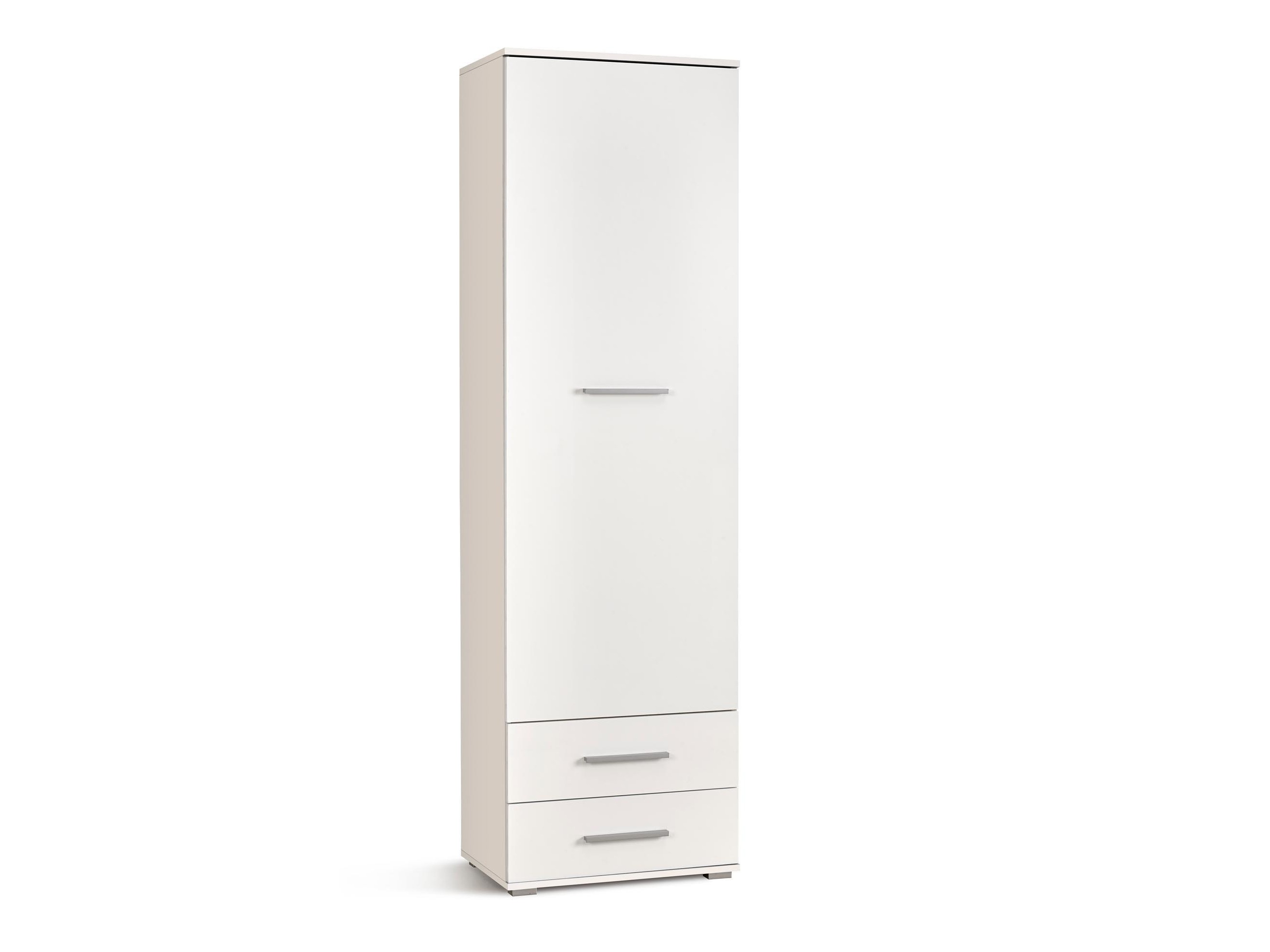 Estantería Cirveso 106 (Blanco + Blanco brillante)