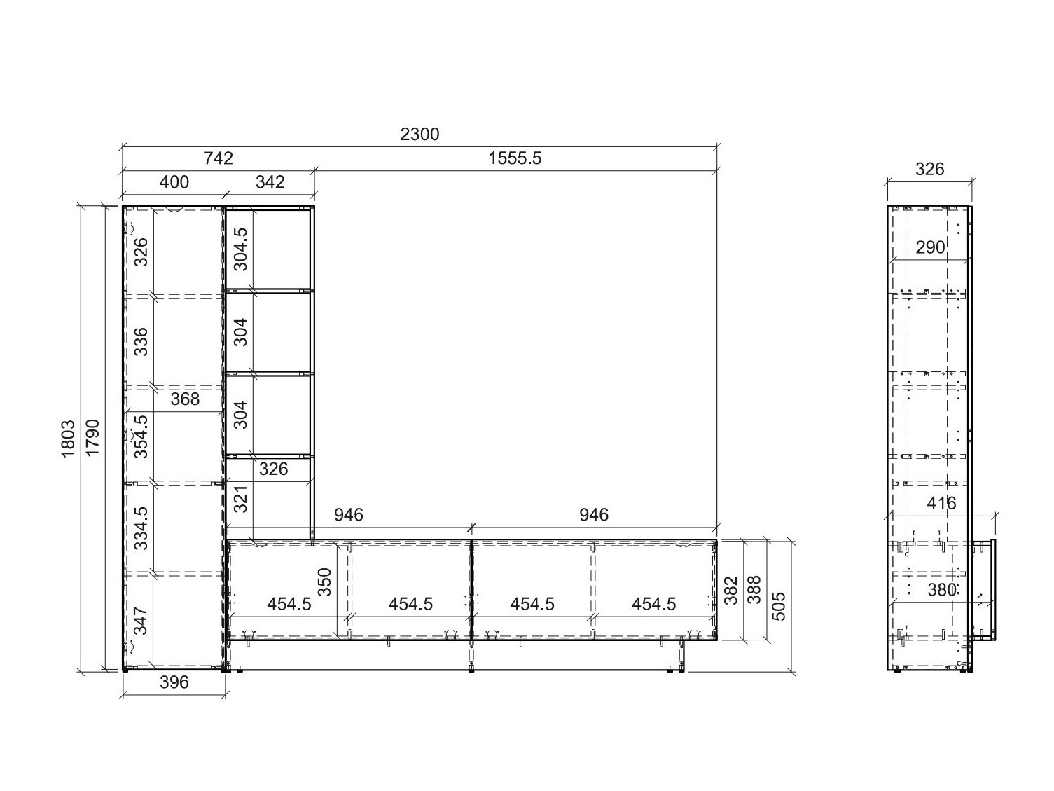 Conjunto de salón Ontario 224