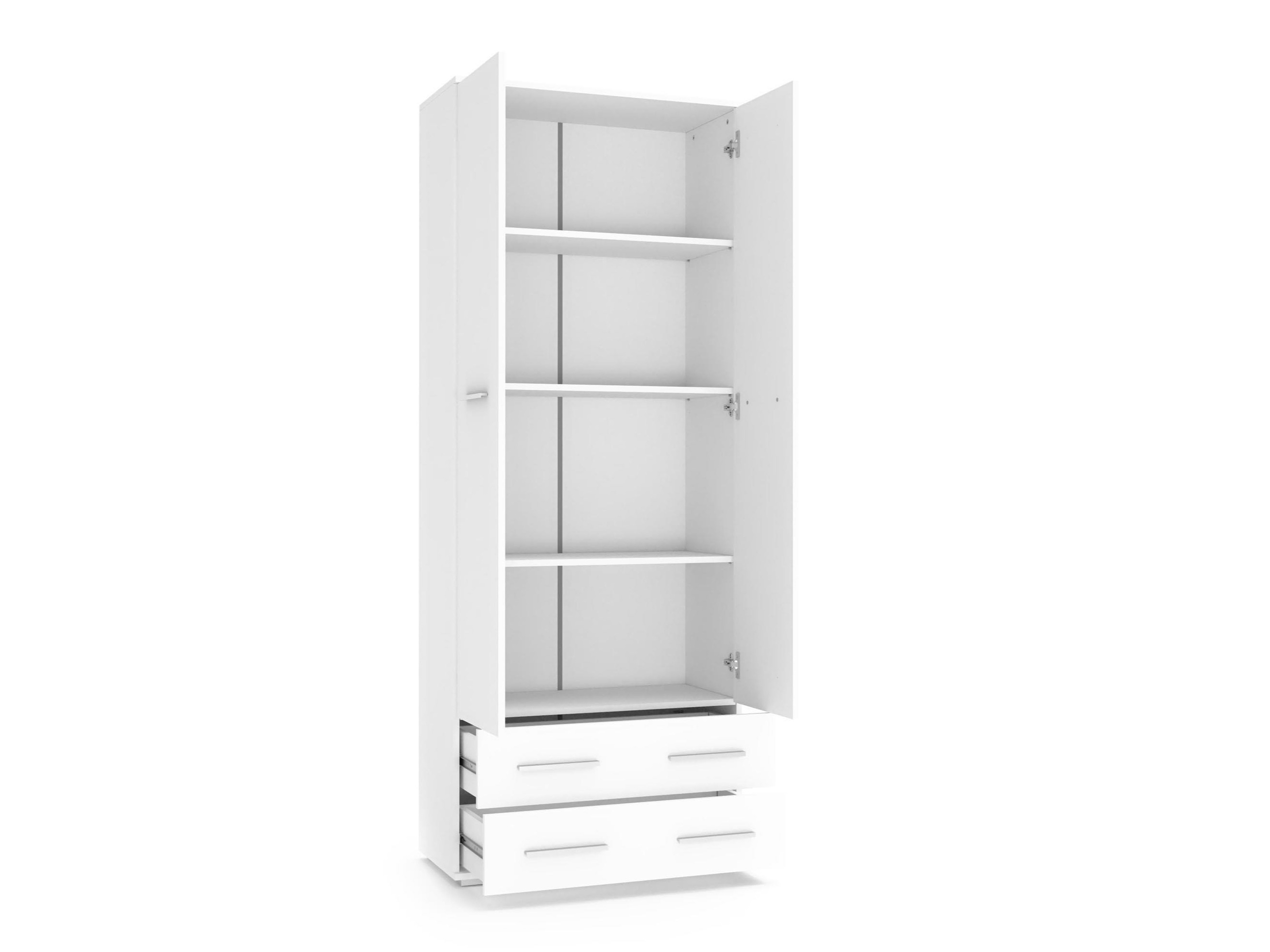 Estantería Cirveso 107 (Roble Sonoma + Blanco brillante)