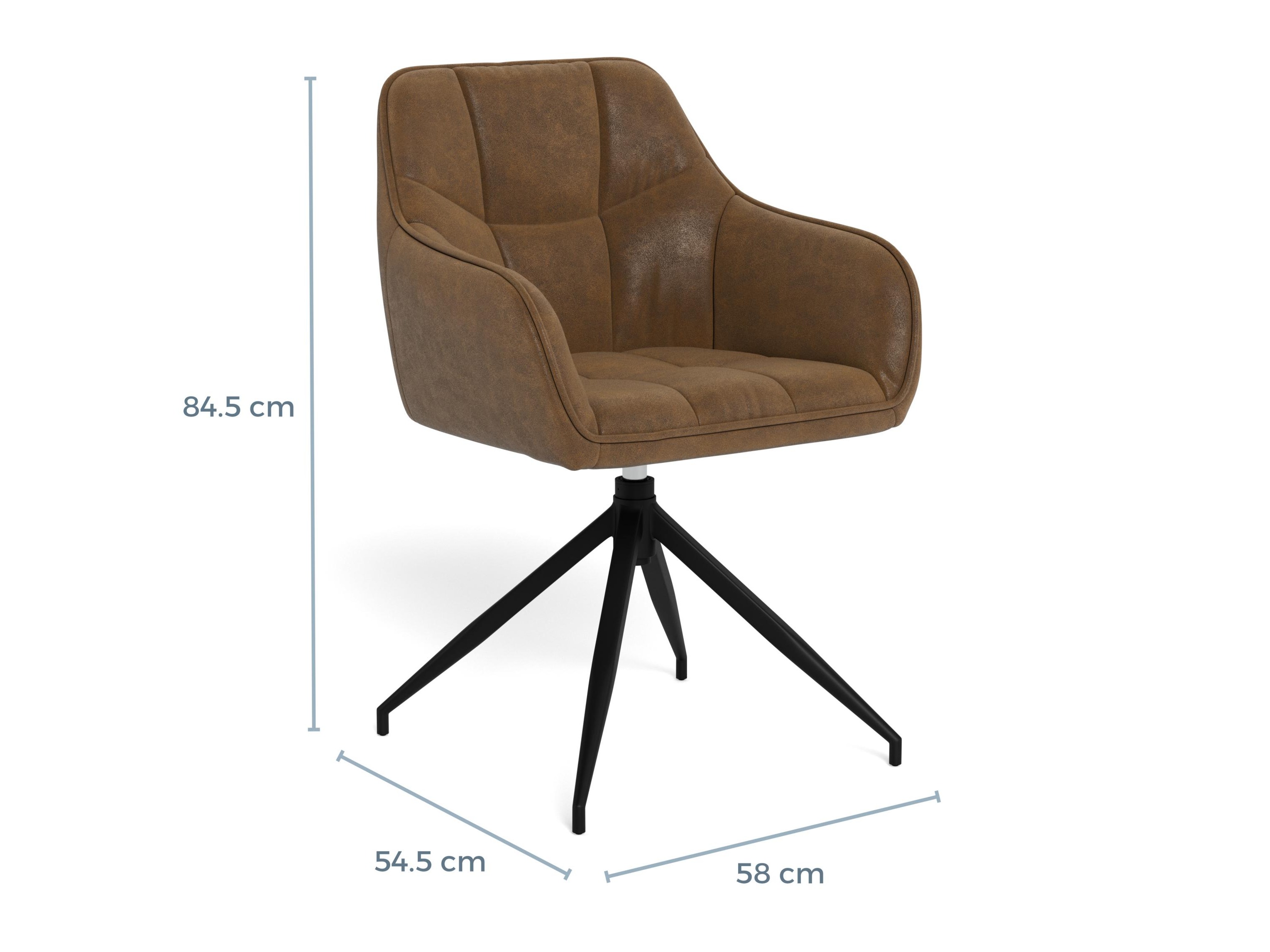 Silla Norsica 494 (Marrón + Negro)