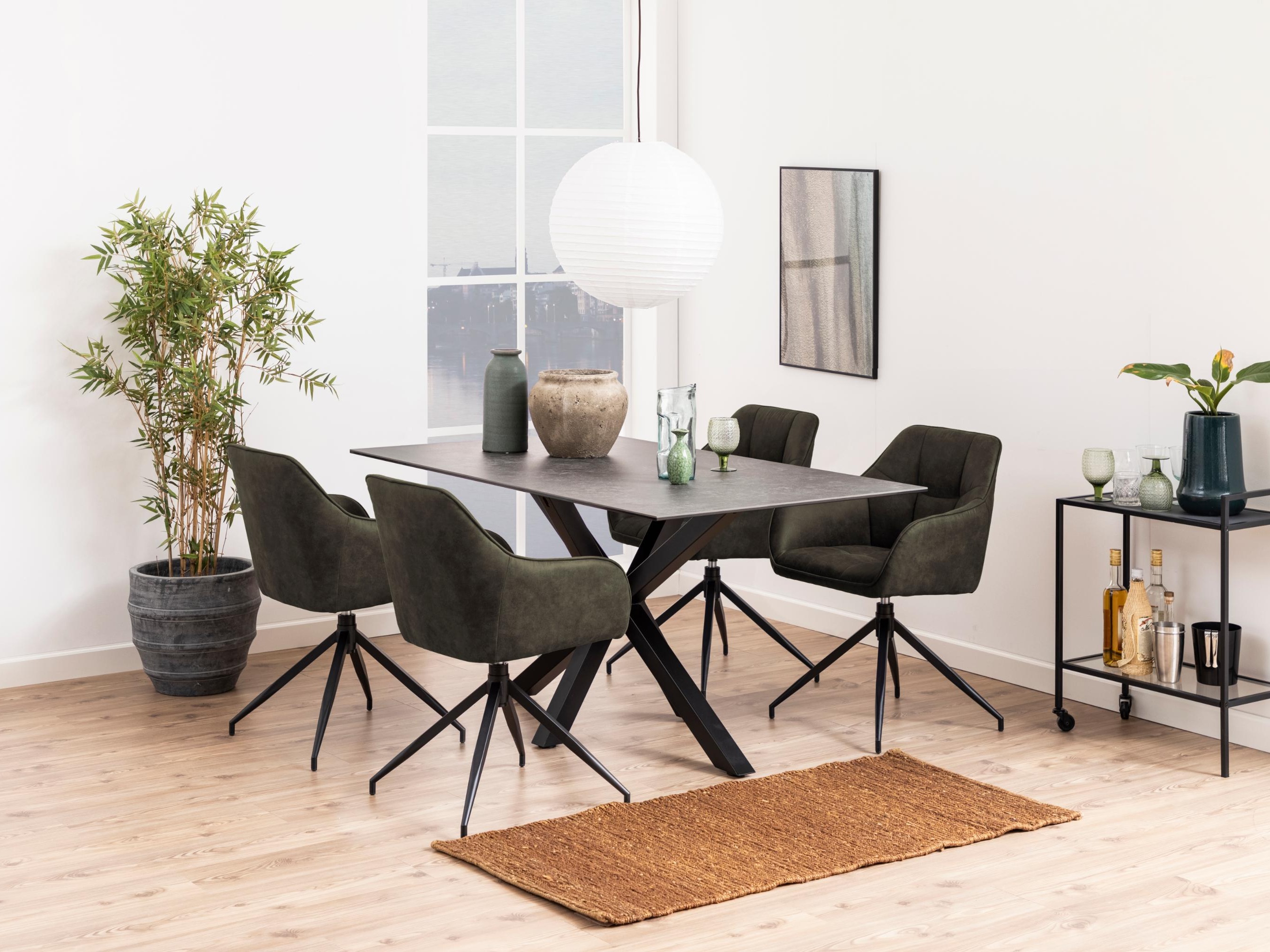 Silla Norsica 494 (Verde + Negro)