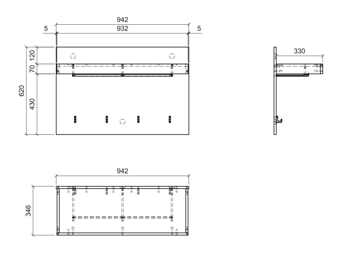 Conjunto para recibidor Ophtola 106