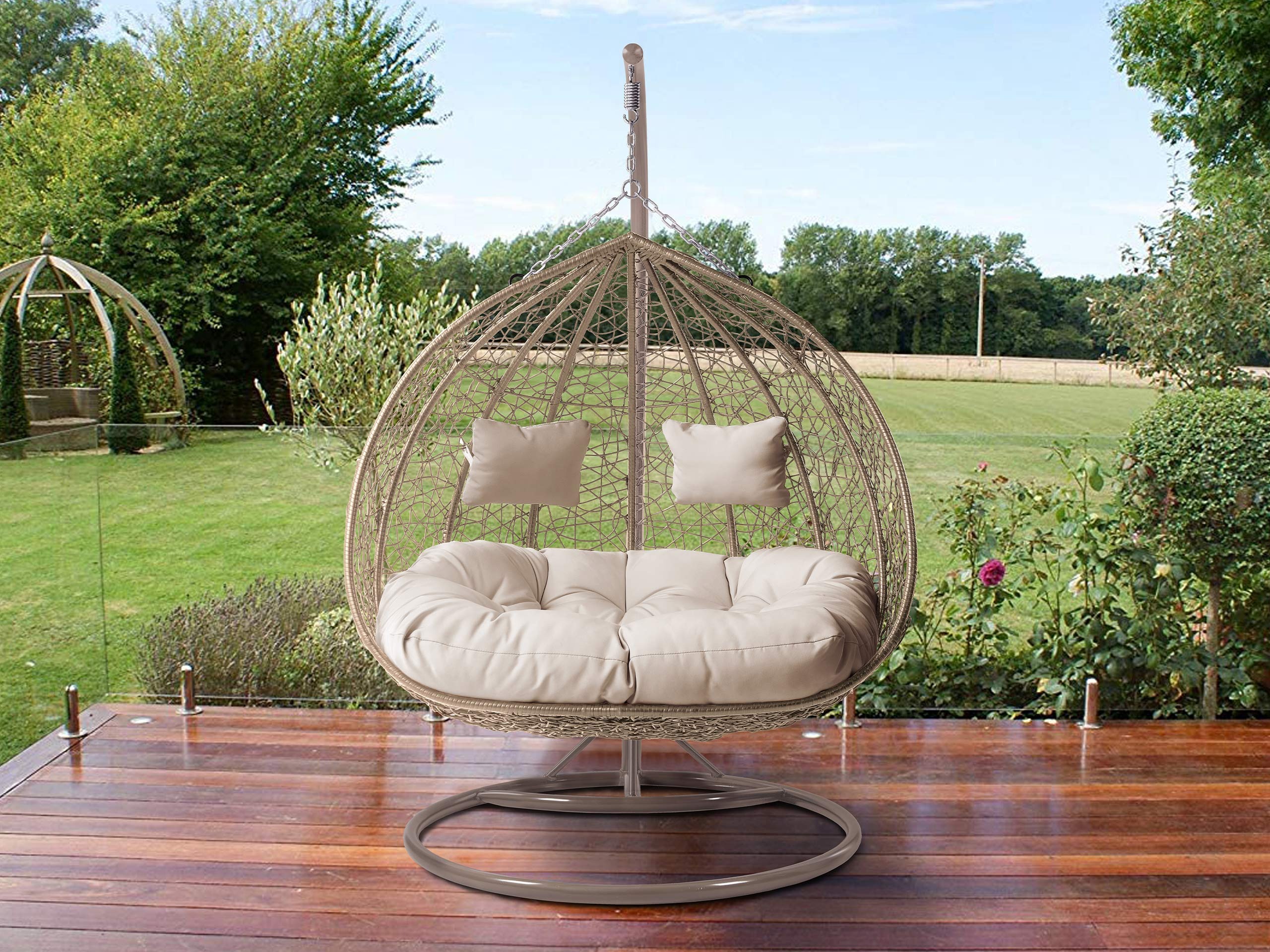 Silla colgante Comfivo Audos (Beige)