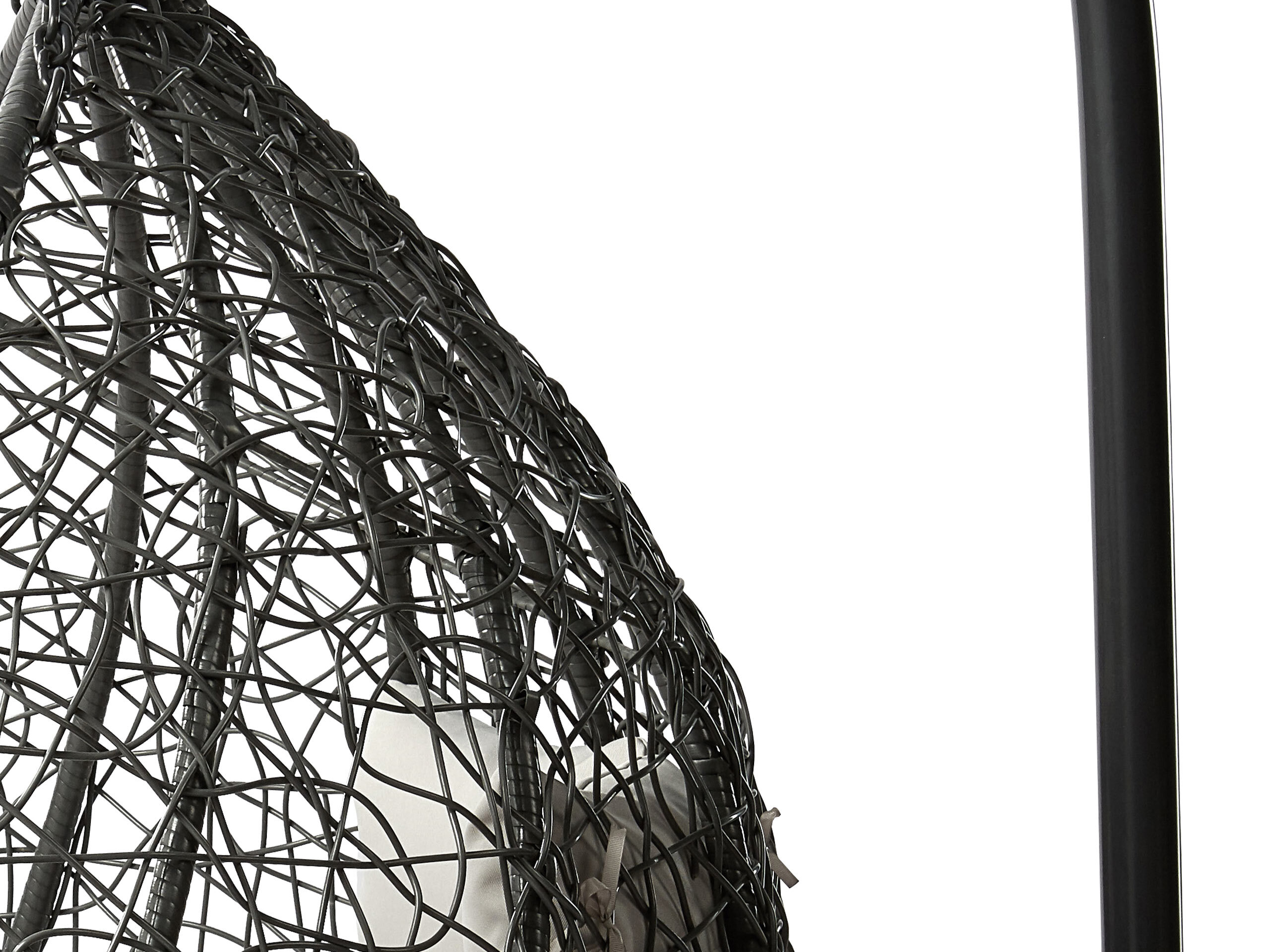 Silla colgante Comfivo Audos (Gris + Gris claro)