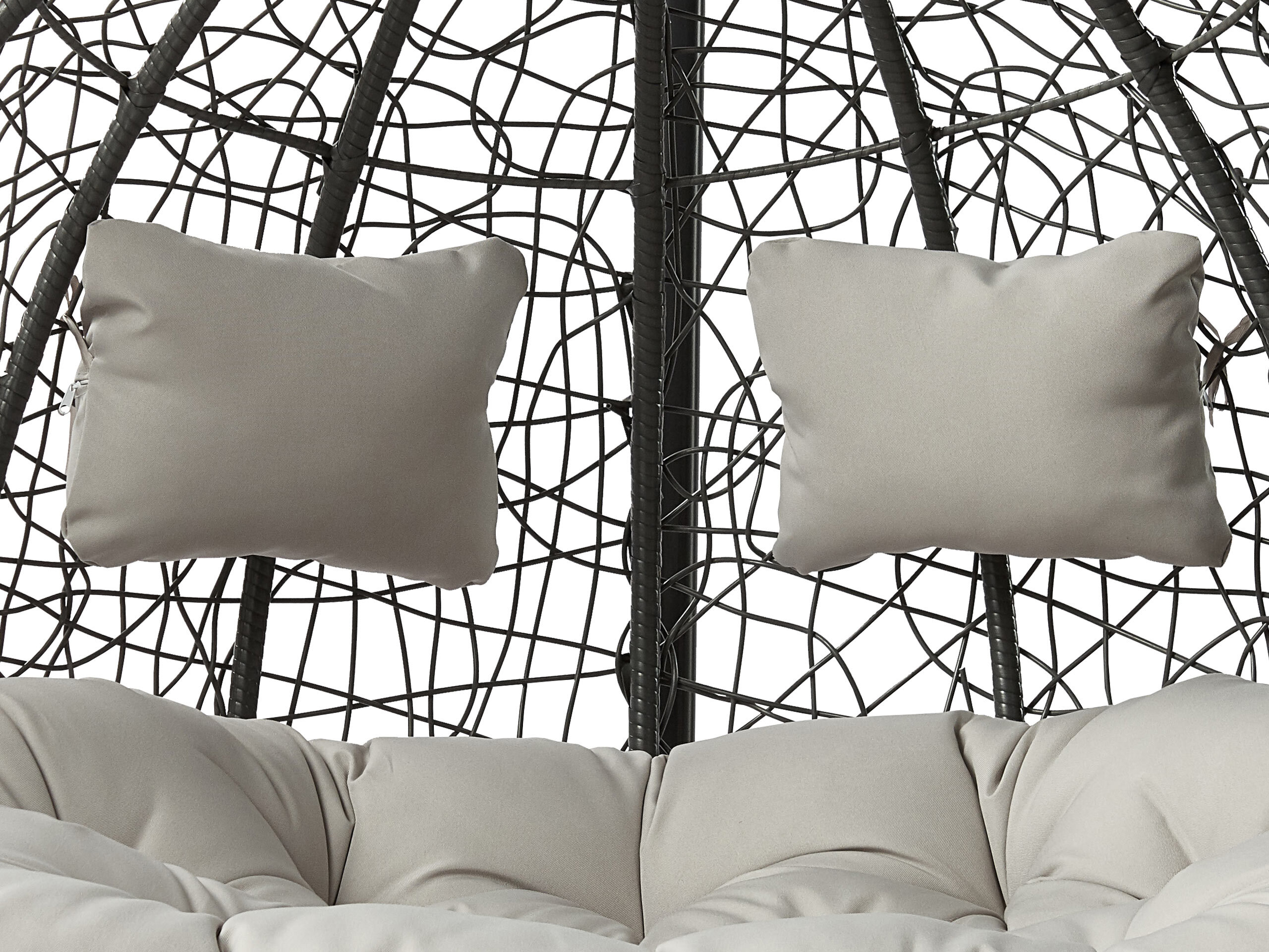 Silla colgante Comfivo Audos (Gris + Gris claro)