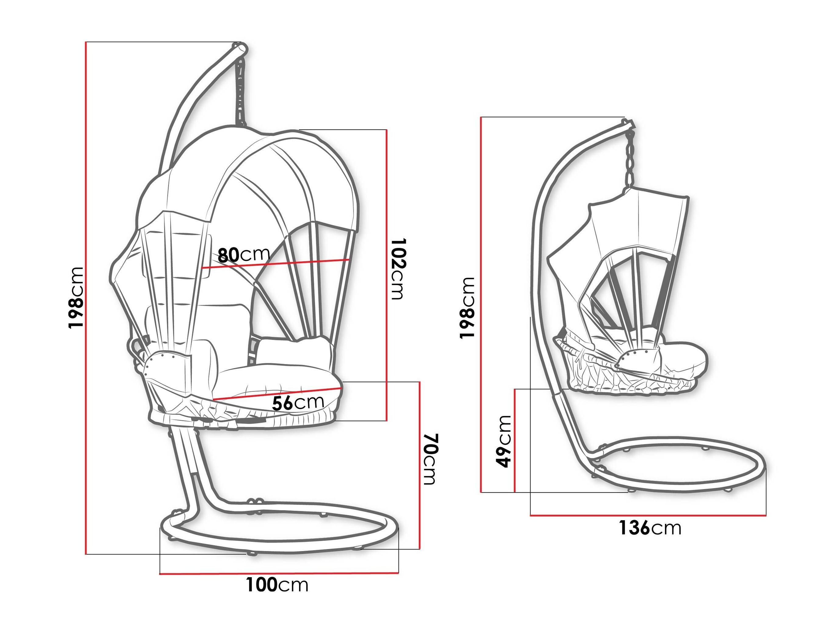 Silla colgante Comfivo Myrtus I