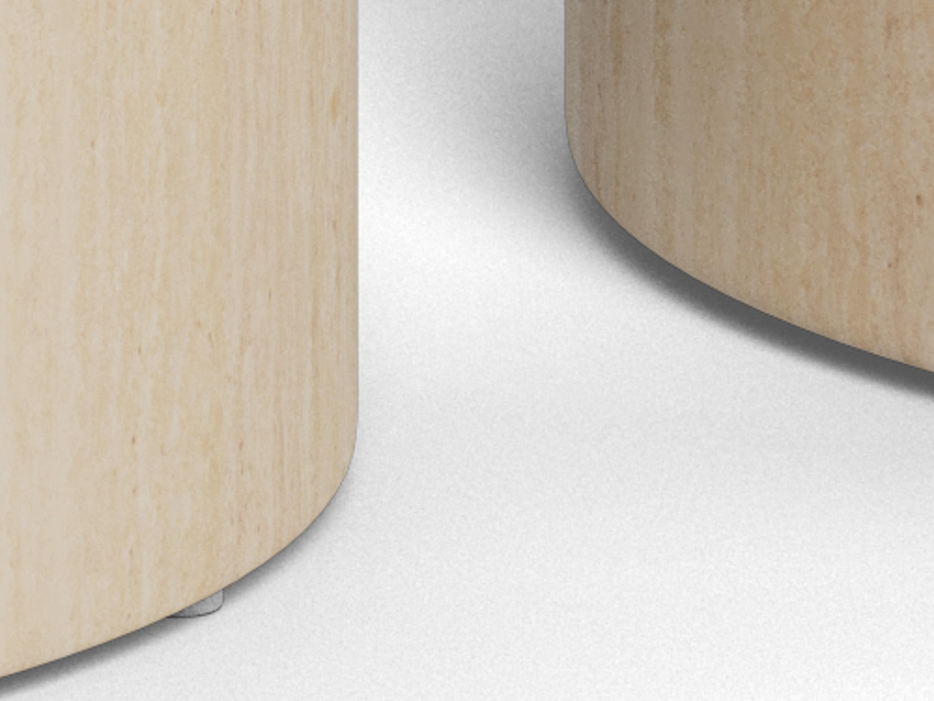 Conjunto mesa de centro Norsica 800 (Beige)