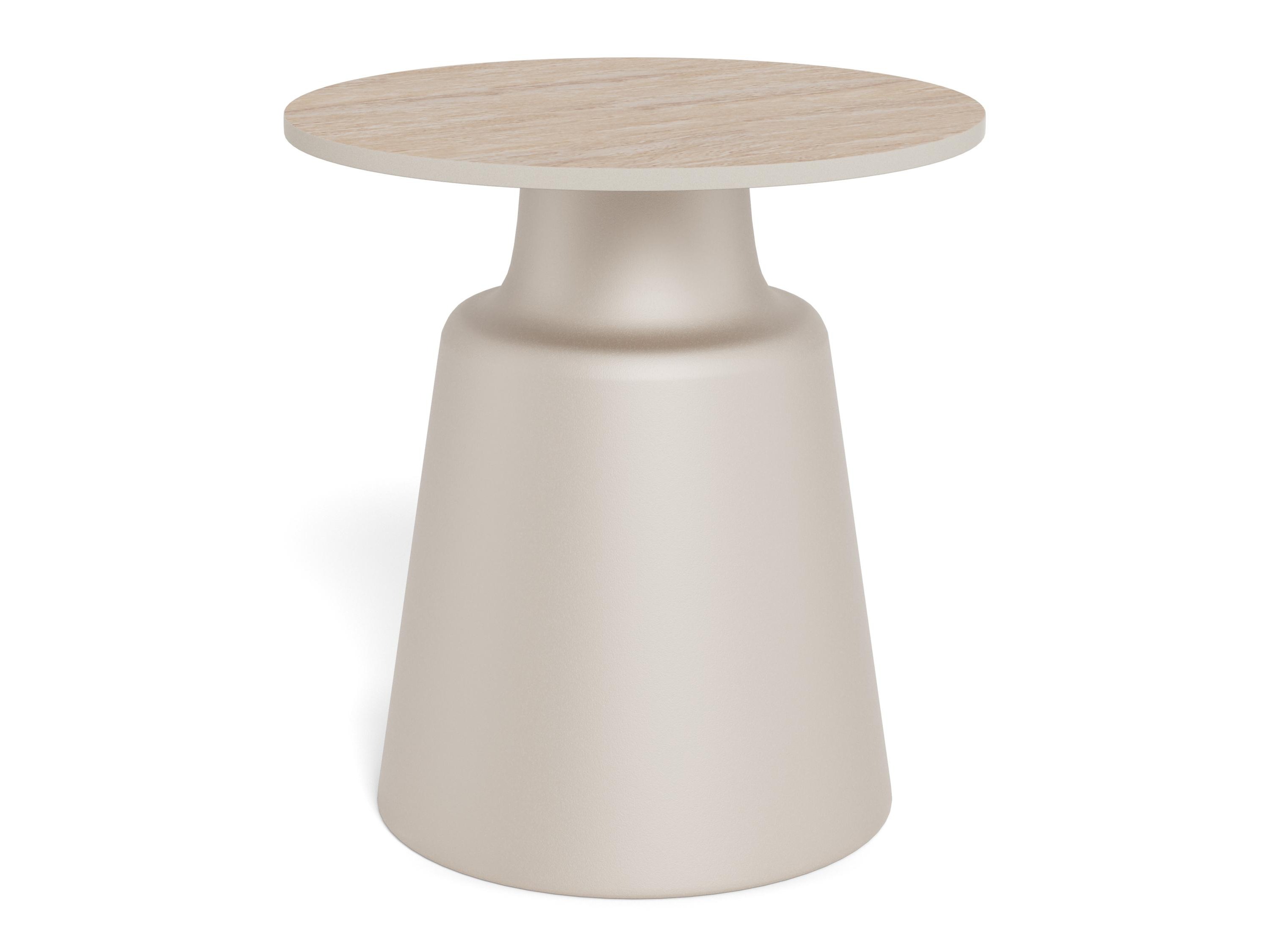 Mesa auxiliar Norsica 1047 (Gris + Beige)