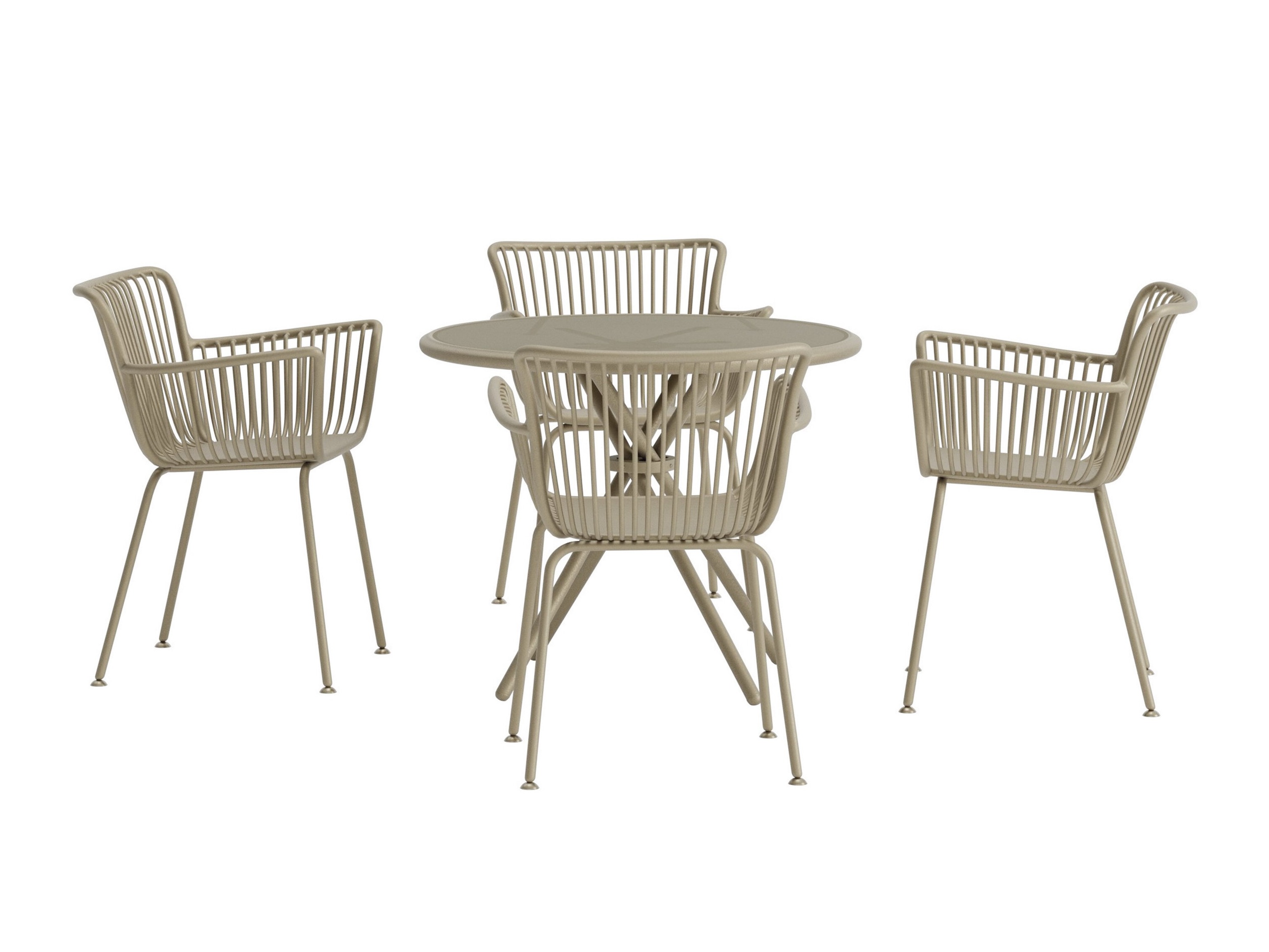 Conjunto de mesa y sillas Dallas 5163