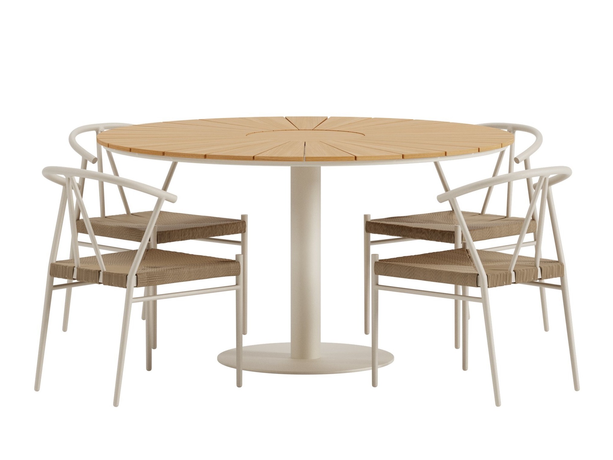 Conjunto de mesa y sillas Dallas 5167