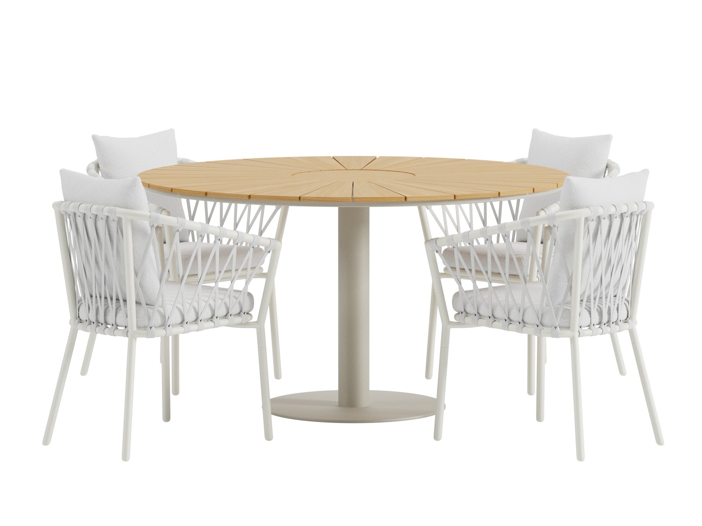 Conjunto de mesa y sillas Dallas 5168