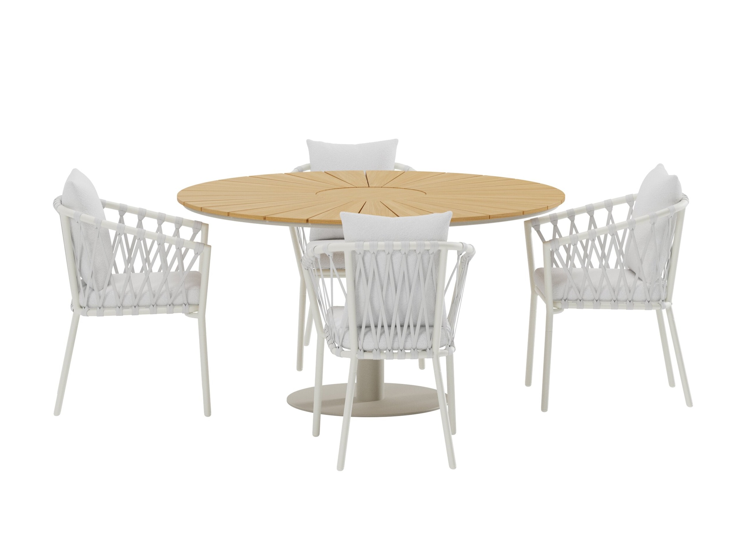 Conjunto de mesa y sillas Dallas 5168