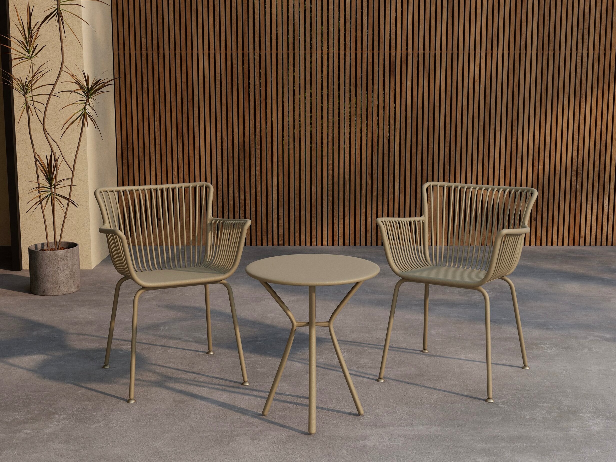 Conjunto de terraza Dallas 5162