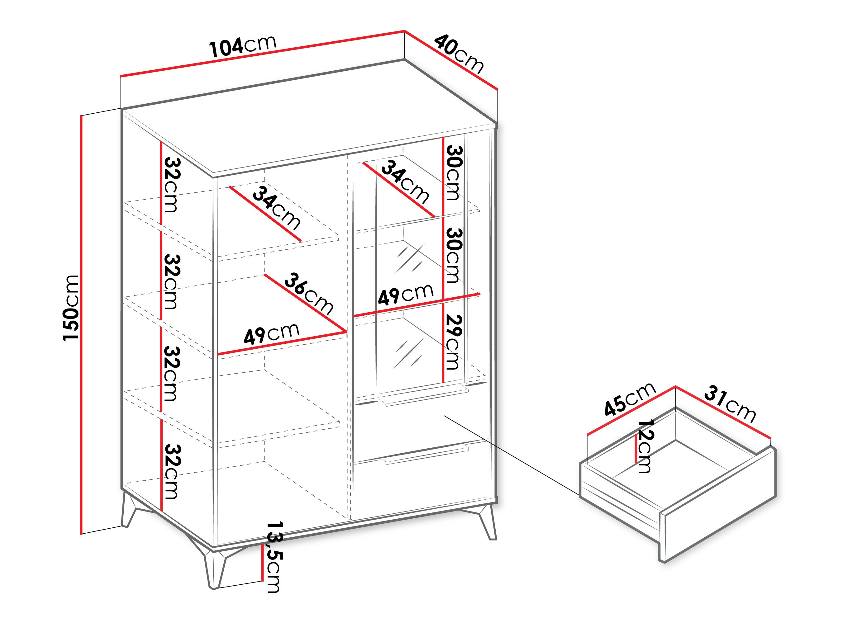 Estantería Comfivo Citrus V