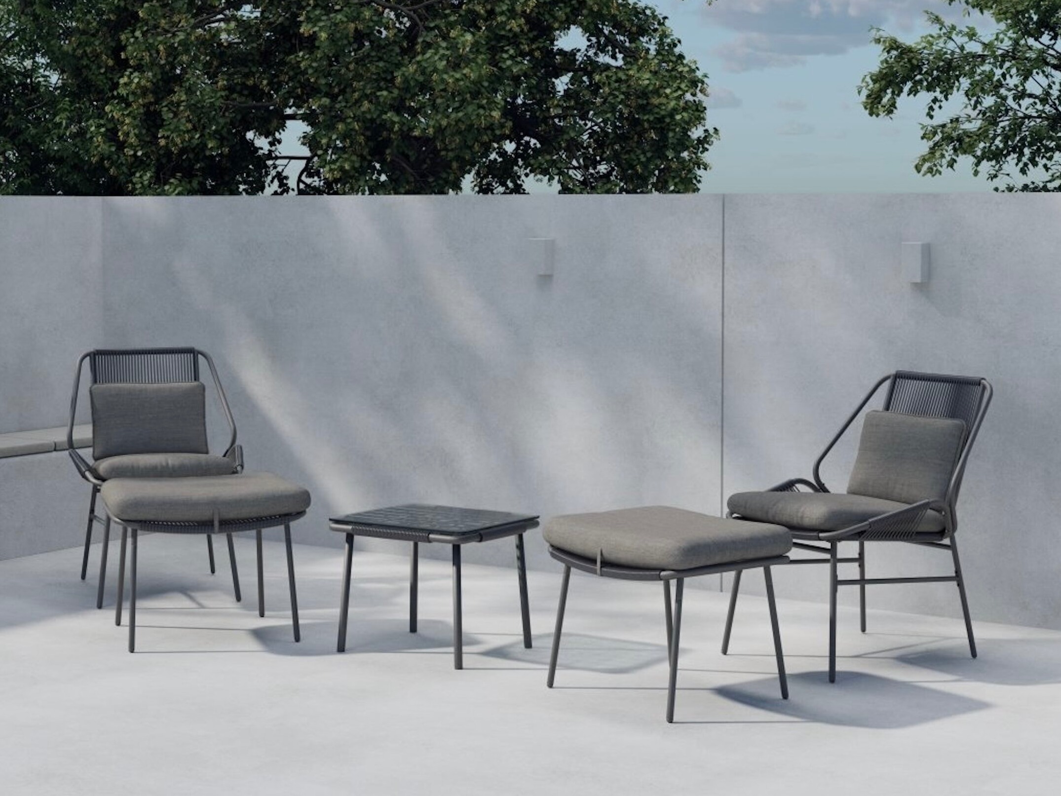 Conjunto de terraza Dallas 5170