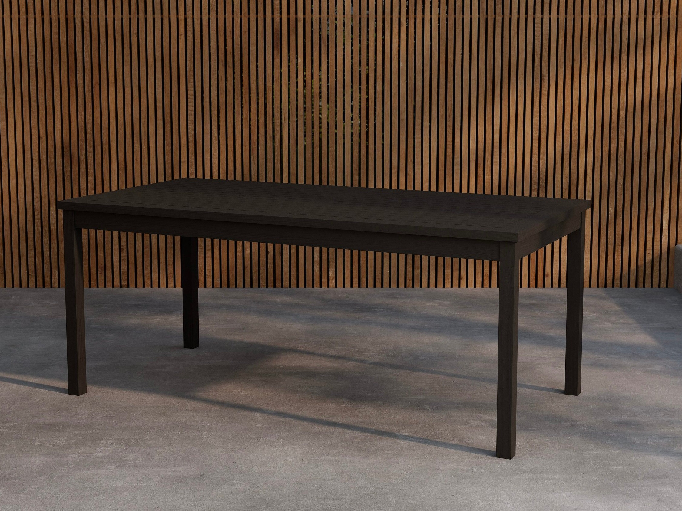 Mesa para exterior Nunova 135 (Negro)