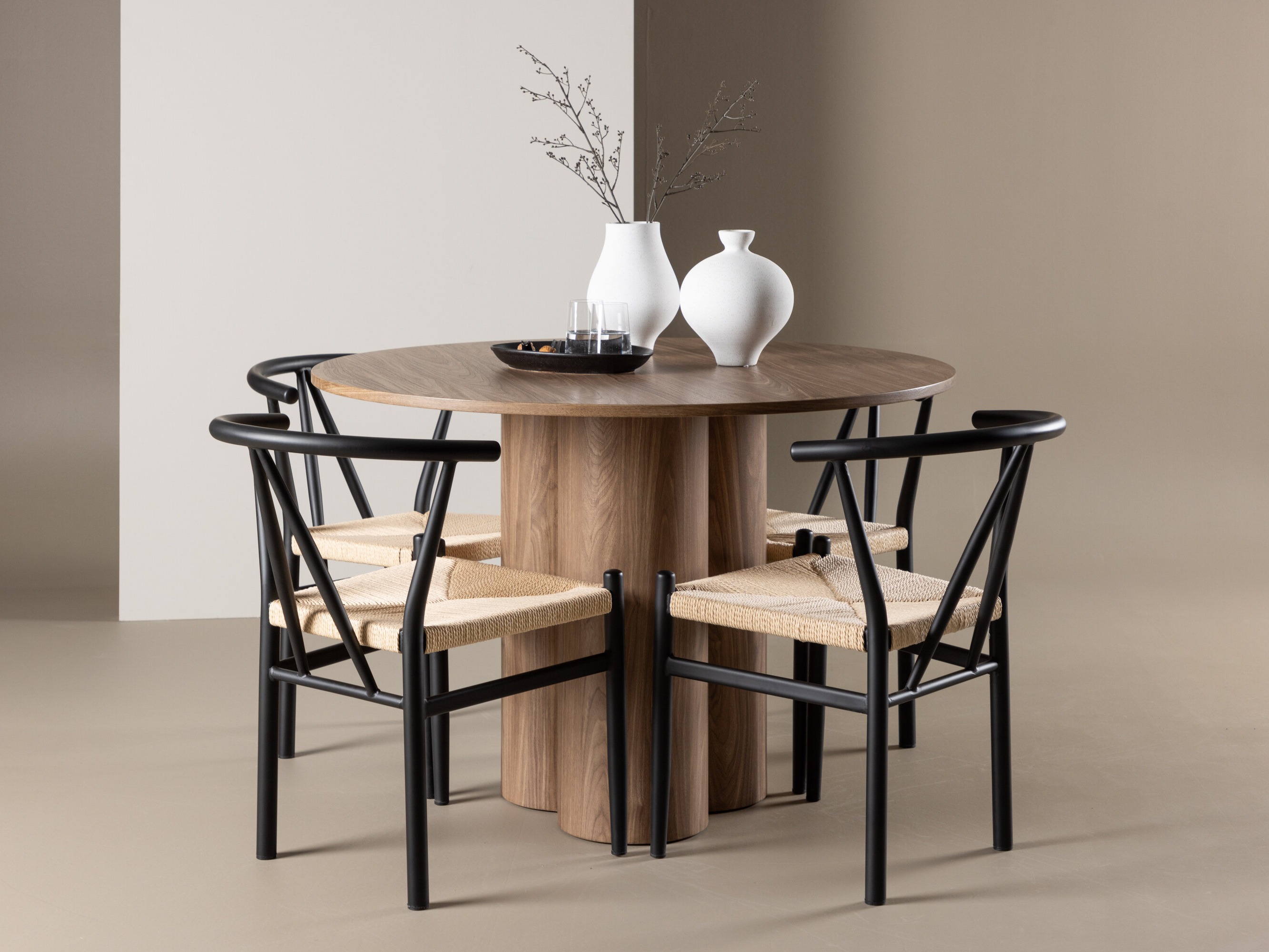 Conjunto de mesas y sillas para comedor Dallas 5183