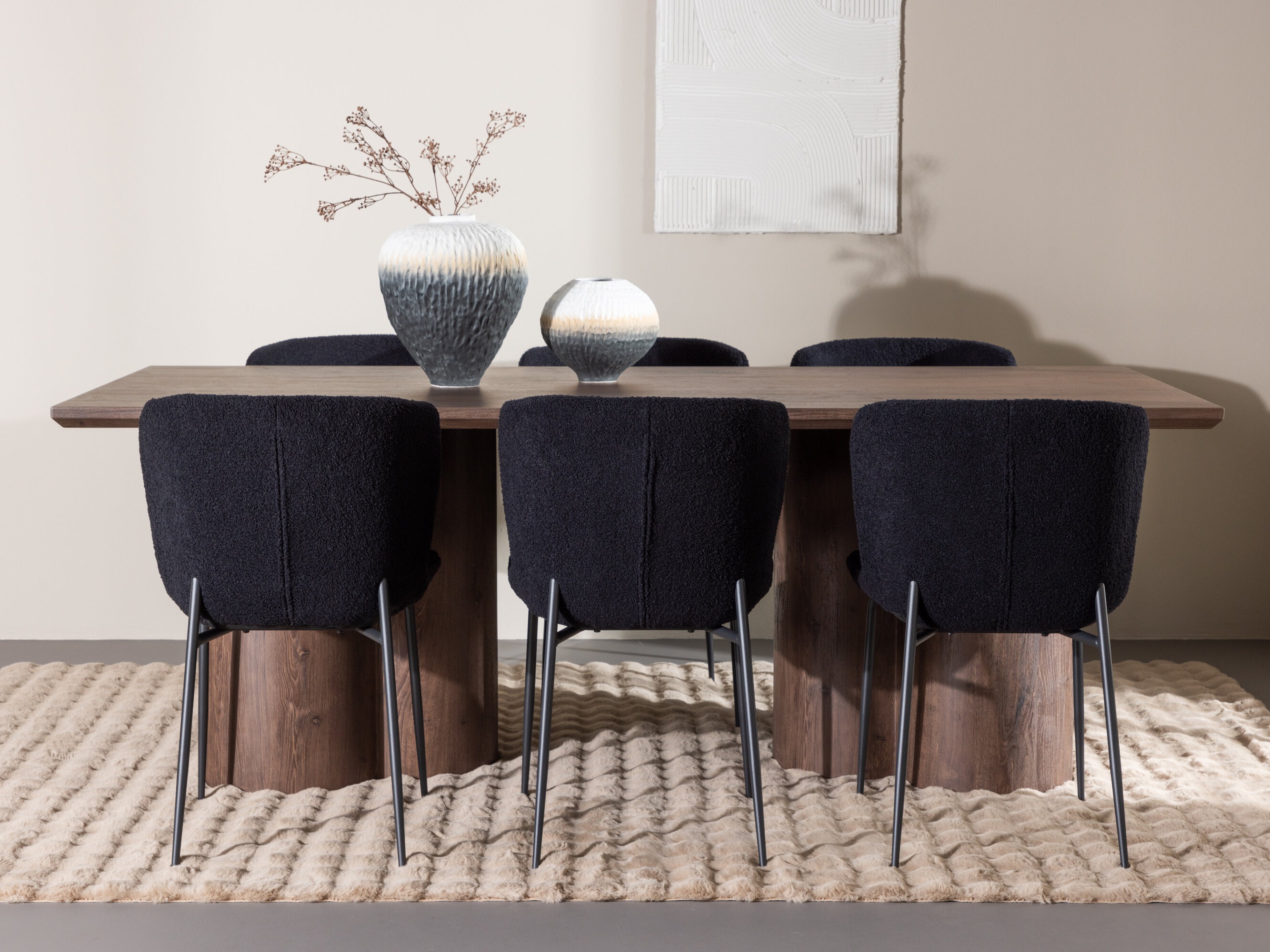 Conjunto de mesas y sillas para comedor Dallas 5185