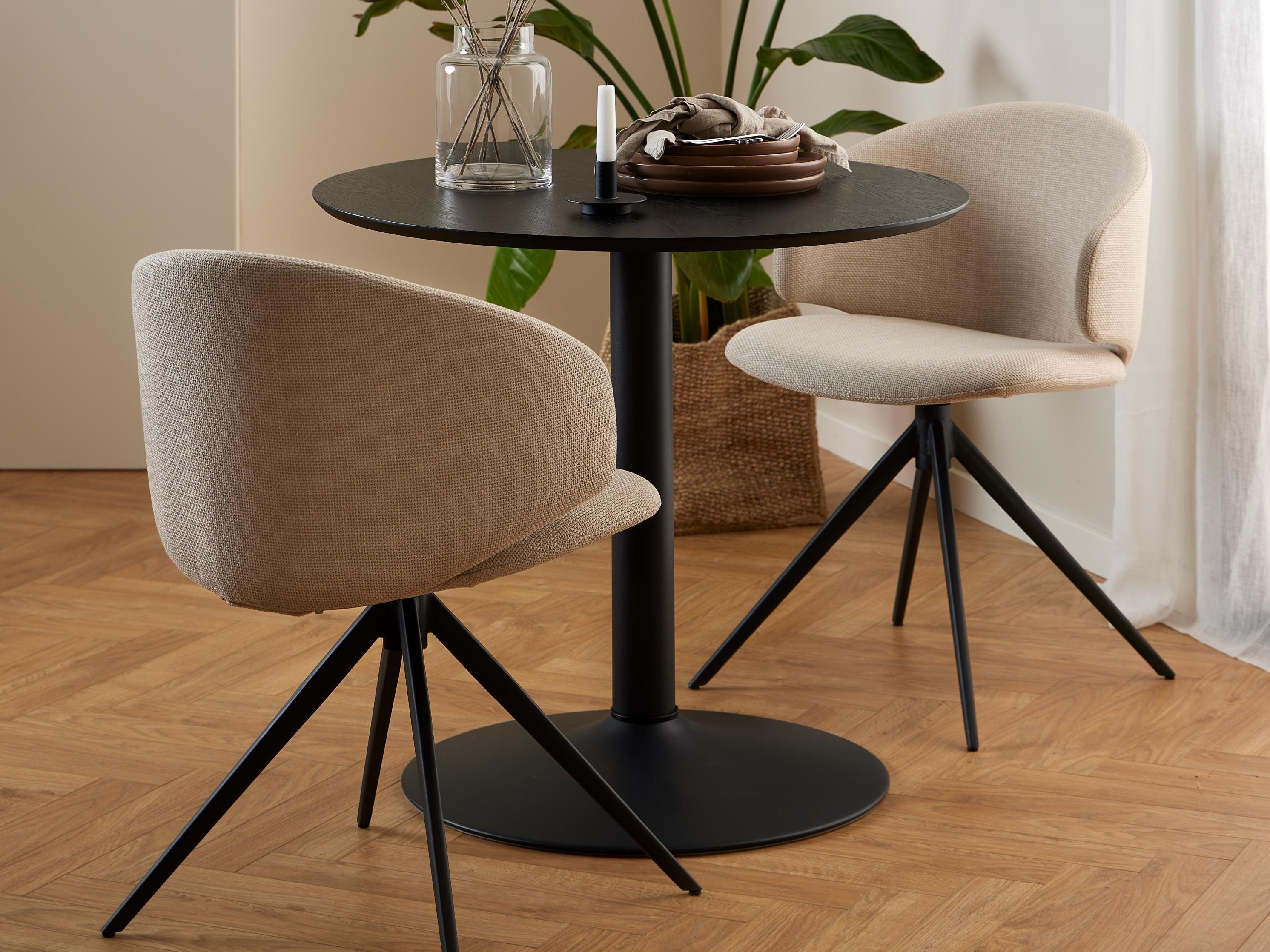 Mesa Norsica 1057 (Negro + Cenizas negro)