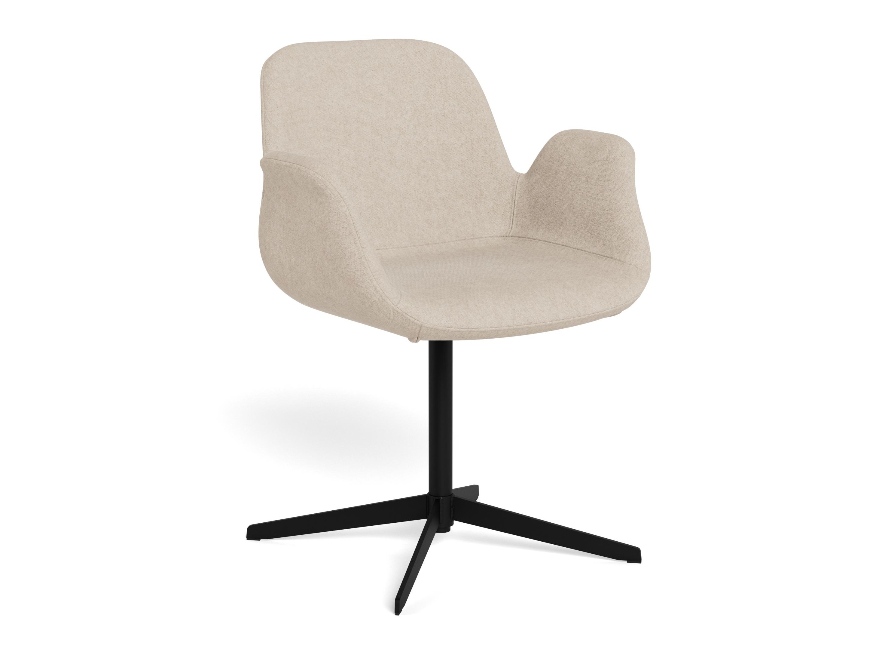 Silla Norsica 1058 (Negro + De color marrón claro)