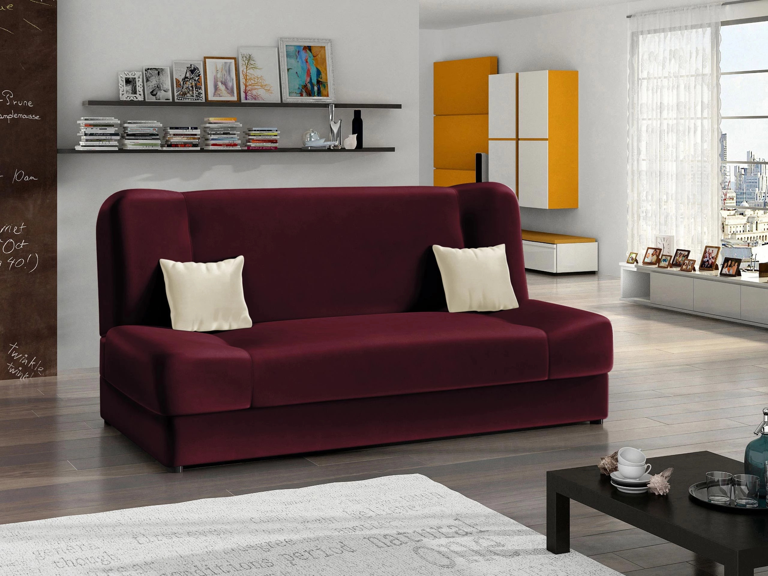 Sofá cama Comfivo Cera (Magic Velvet 2202 + Magic Velvet 2250)