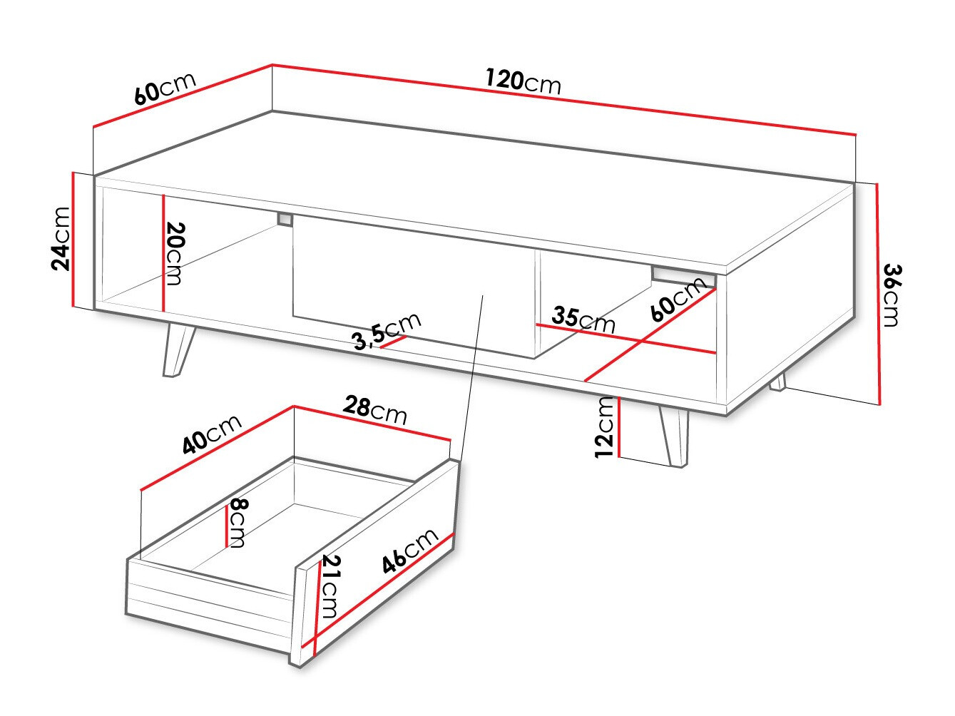 Mesa de centro SP6681