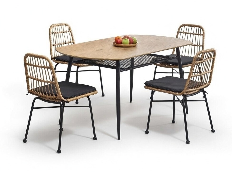 Conjunto de mesas y sillas para comedor Houston 1475